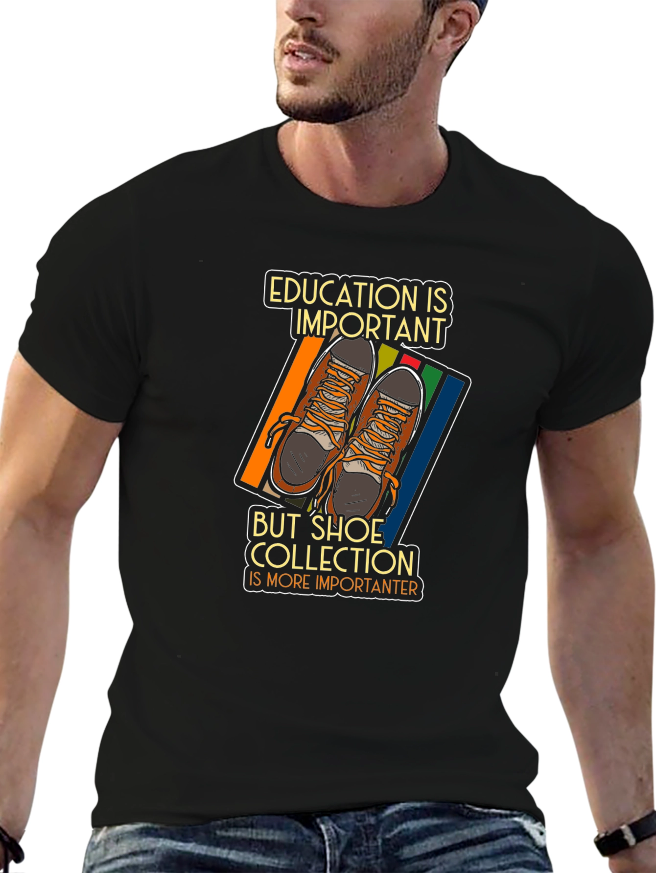 Education is Important Shoe Collection T-Shirt