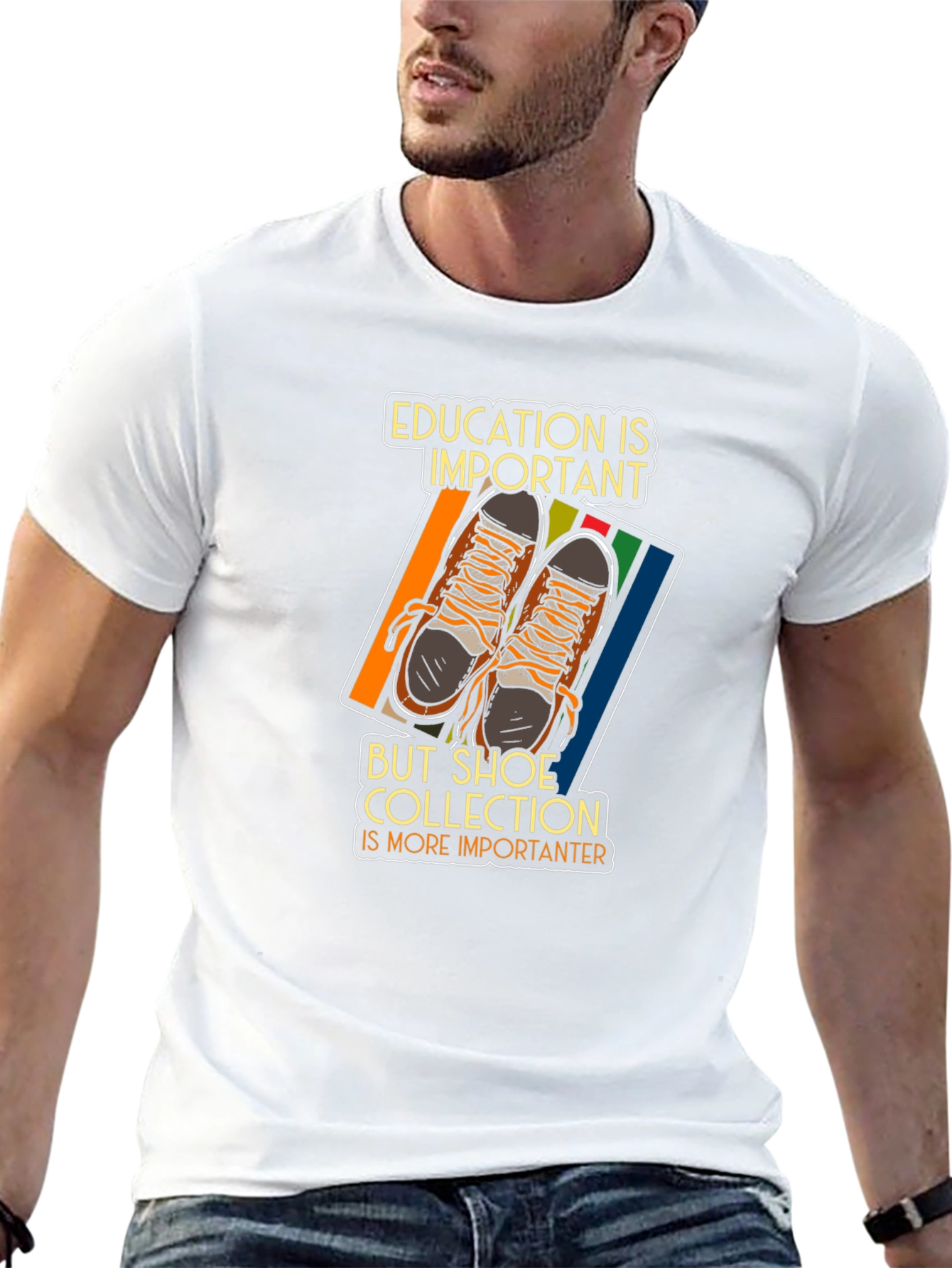 Education is Important Shoe Collection T-Shirt