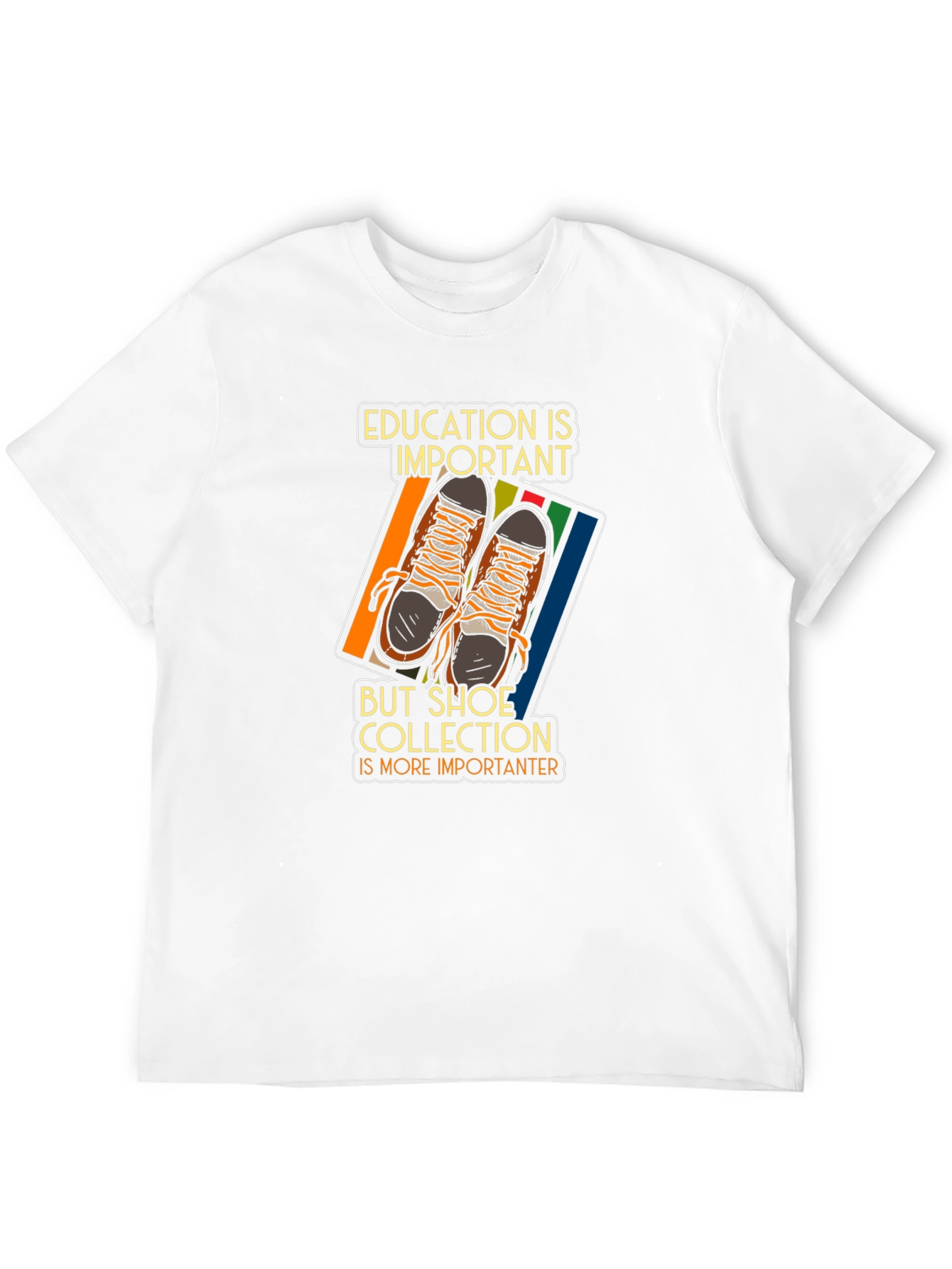 Education is Important Shoe Collection T-Shirt