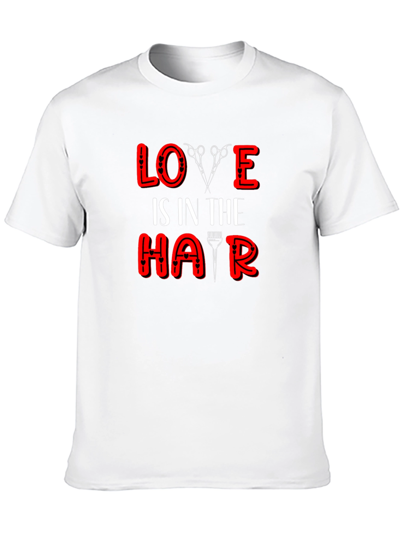 Love is in the Hair Graphic Tee