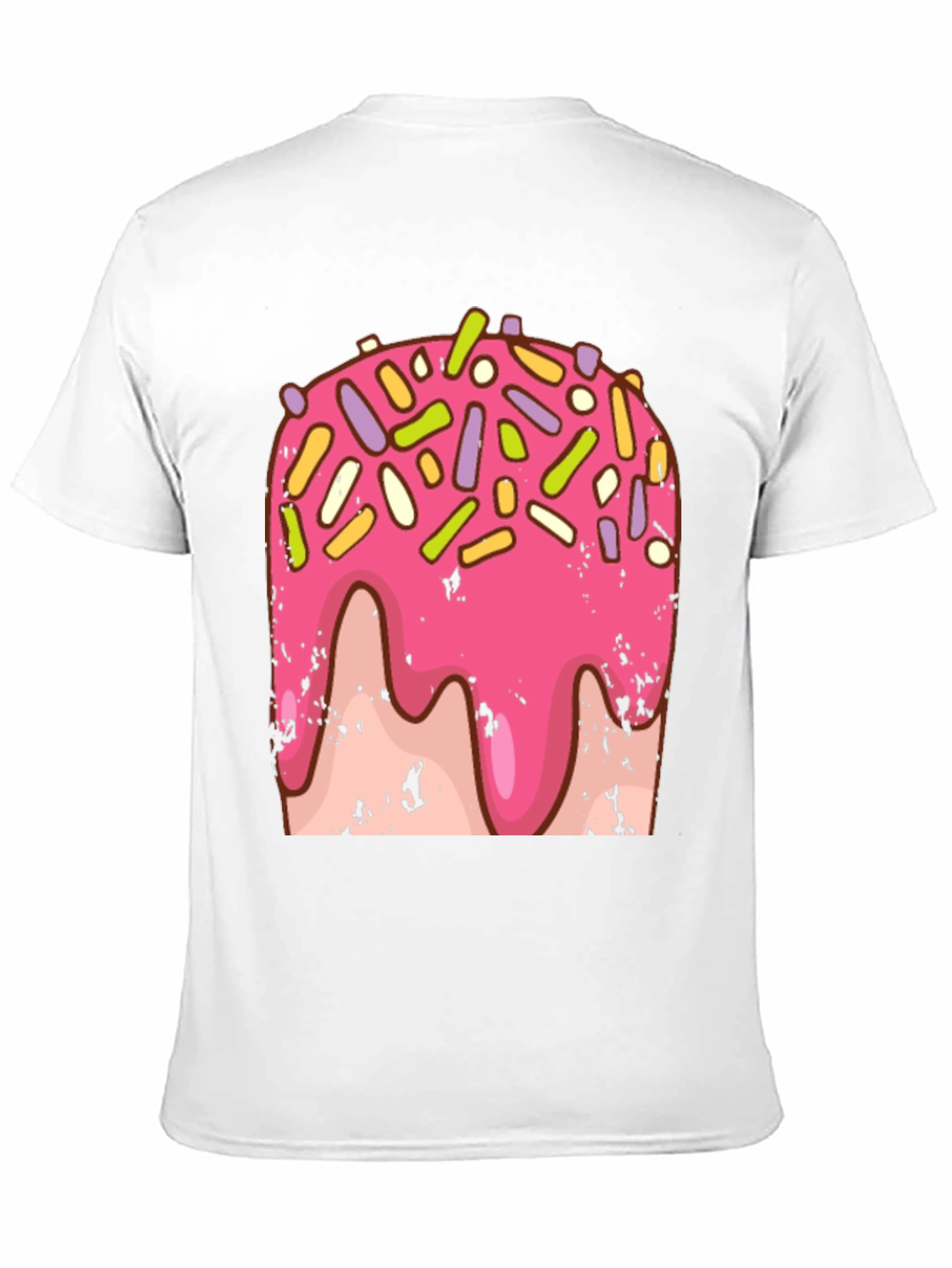 Donut Glaze Graphic Tee - Unisex Casual T-Shirt