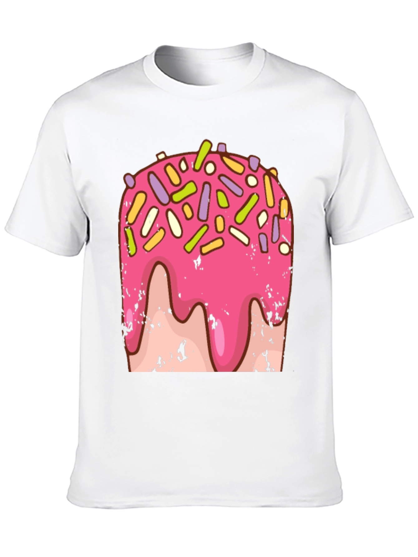 Donut Glaze Graphic Tee - Unisex Casual T-Shirt