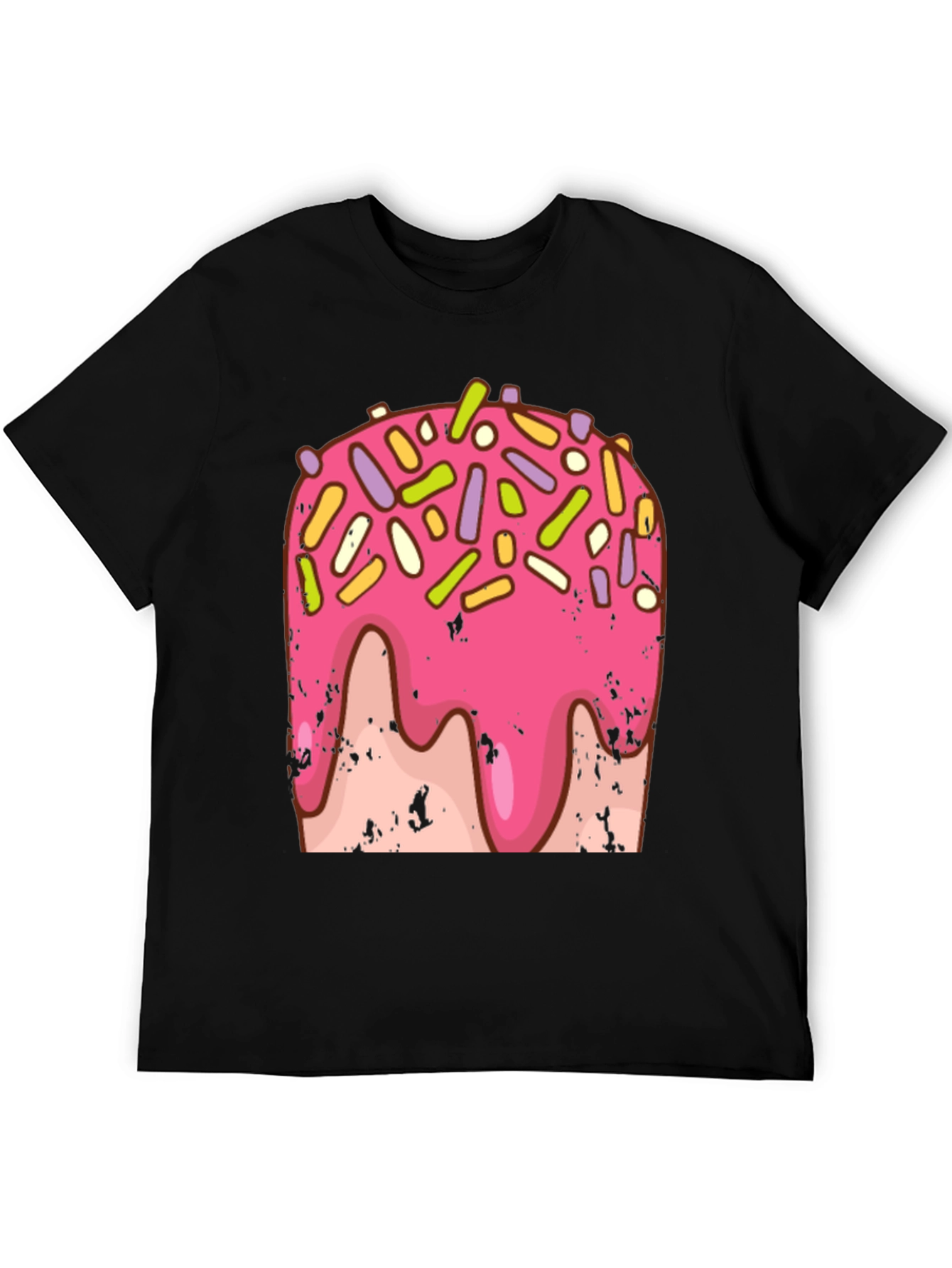 Donut Glaze Graphic Tee - Unisex Casual T-Shirt
