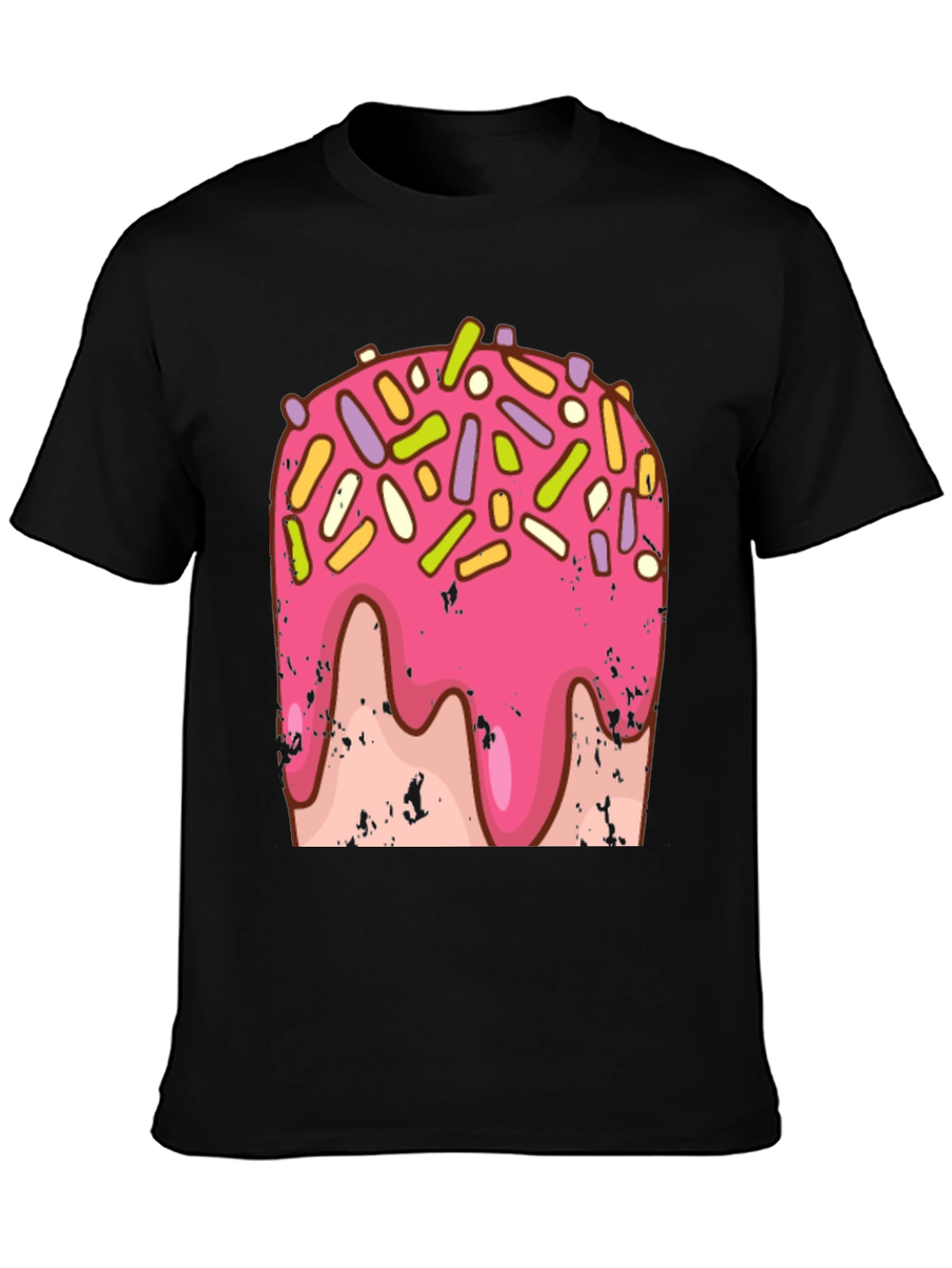 Donut Glaze Graphic Tee - Unisex Casual T-Shirt