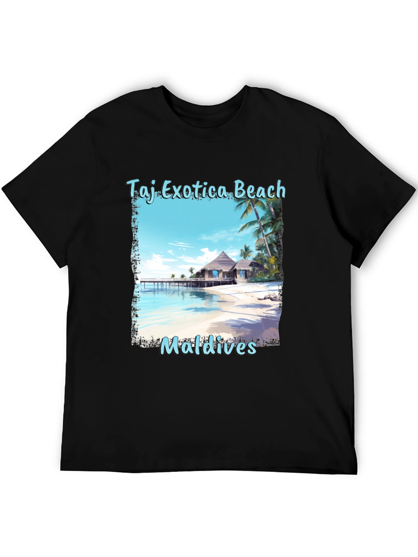 Taj Exotica Beach Maldives T-Shirt