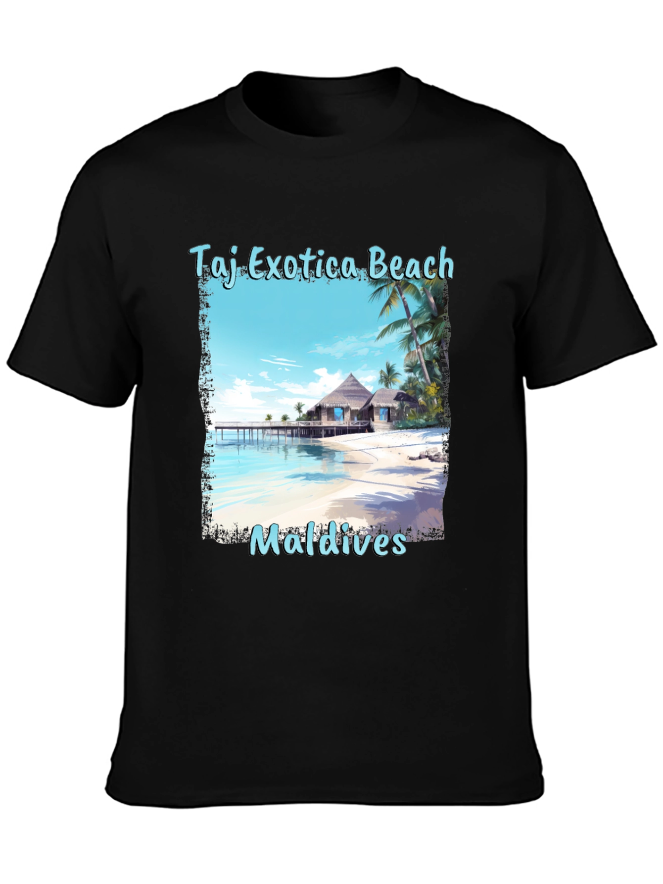 Taj Exotica Beach Maldives T-Shirt