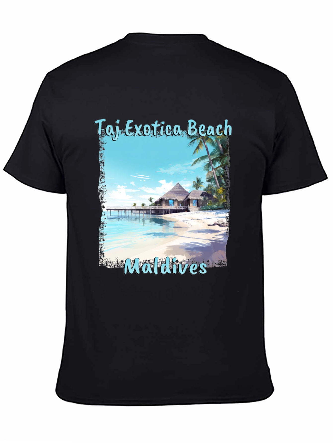 Taj Exotica Beach Maldives T-Shirt