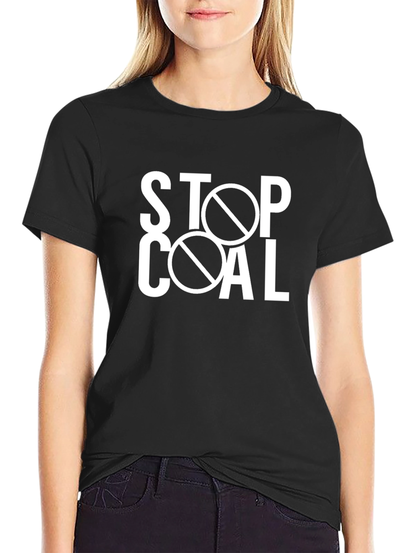 Stop Coal T-Shirt - Eco-Friendly Fashion