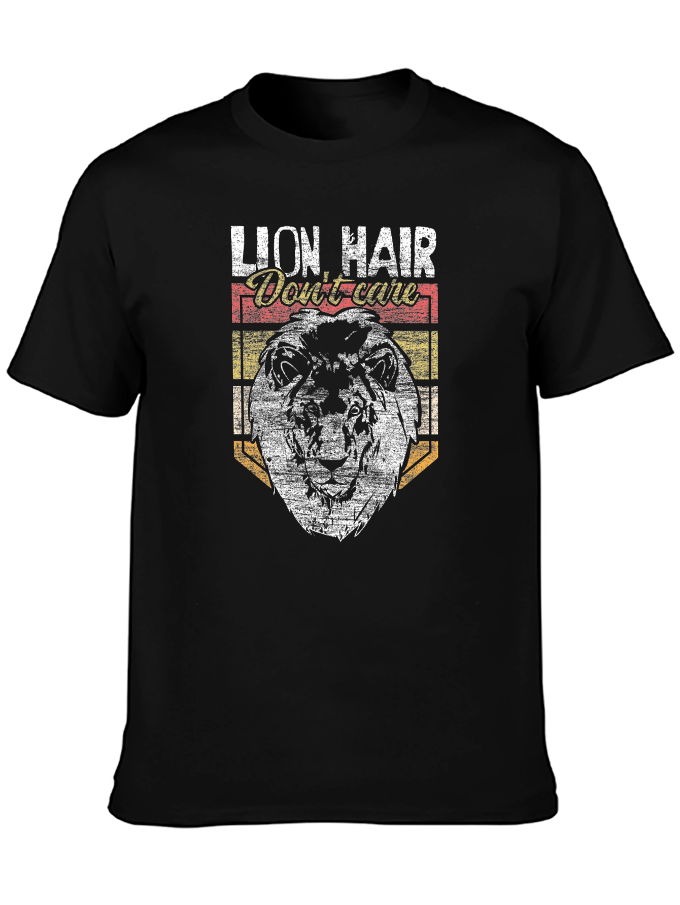 Lion Hair Dont Care Graphic Tee