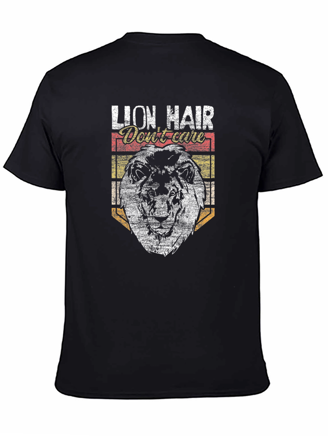 Lion Hair Dont Care Graphic Tee
