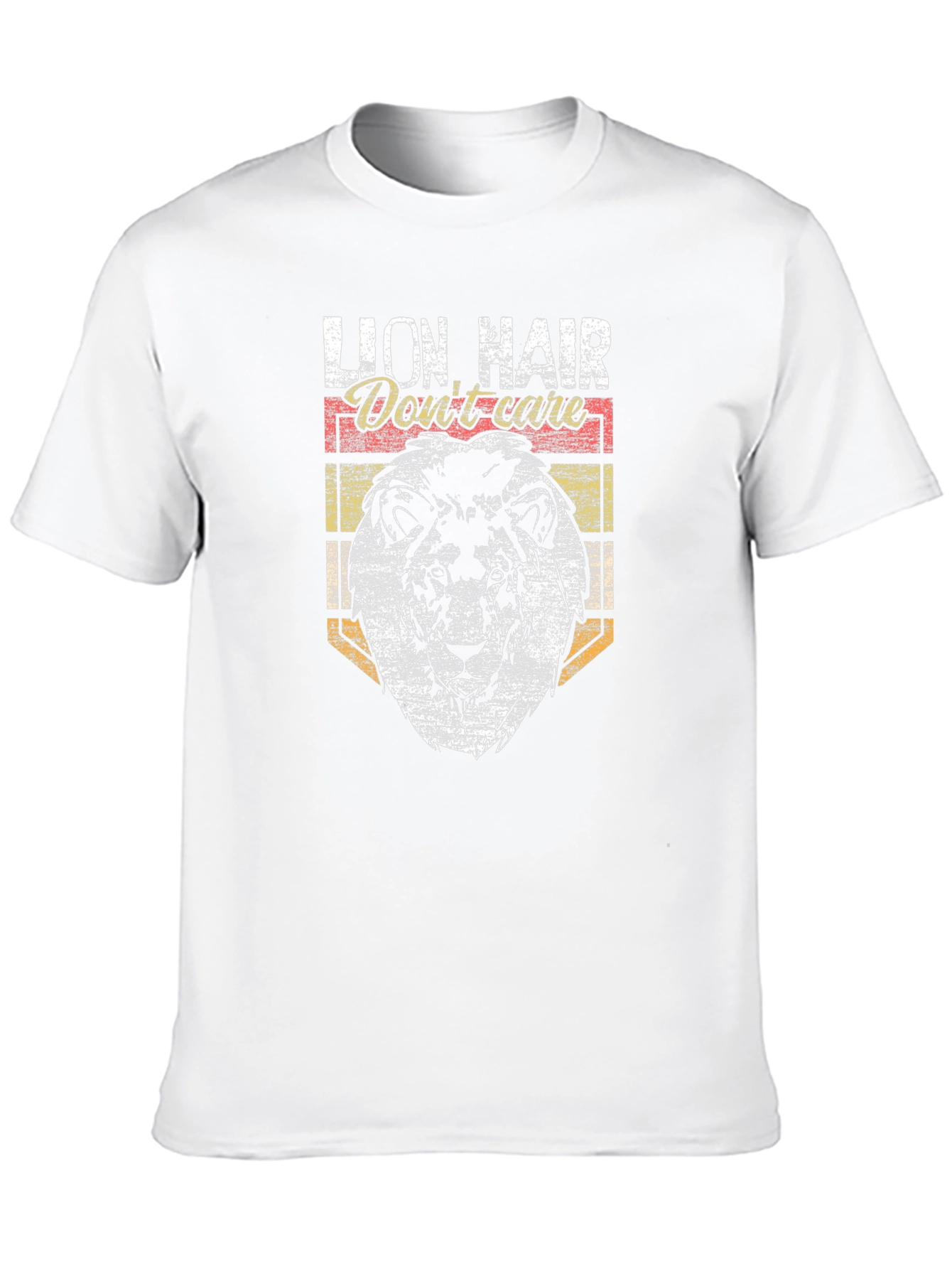 Lion Hair Dont Care Graphic Tee