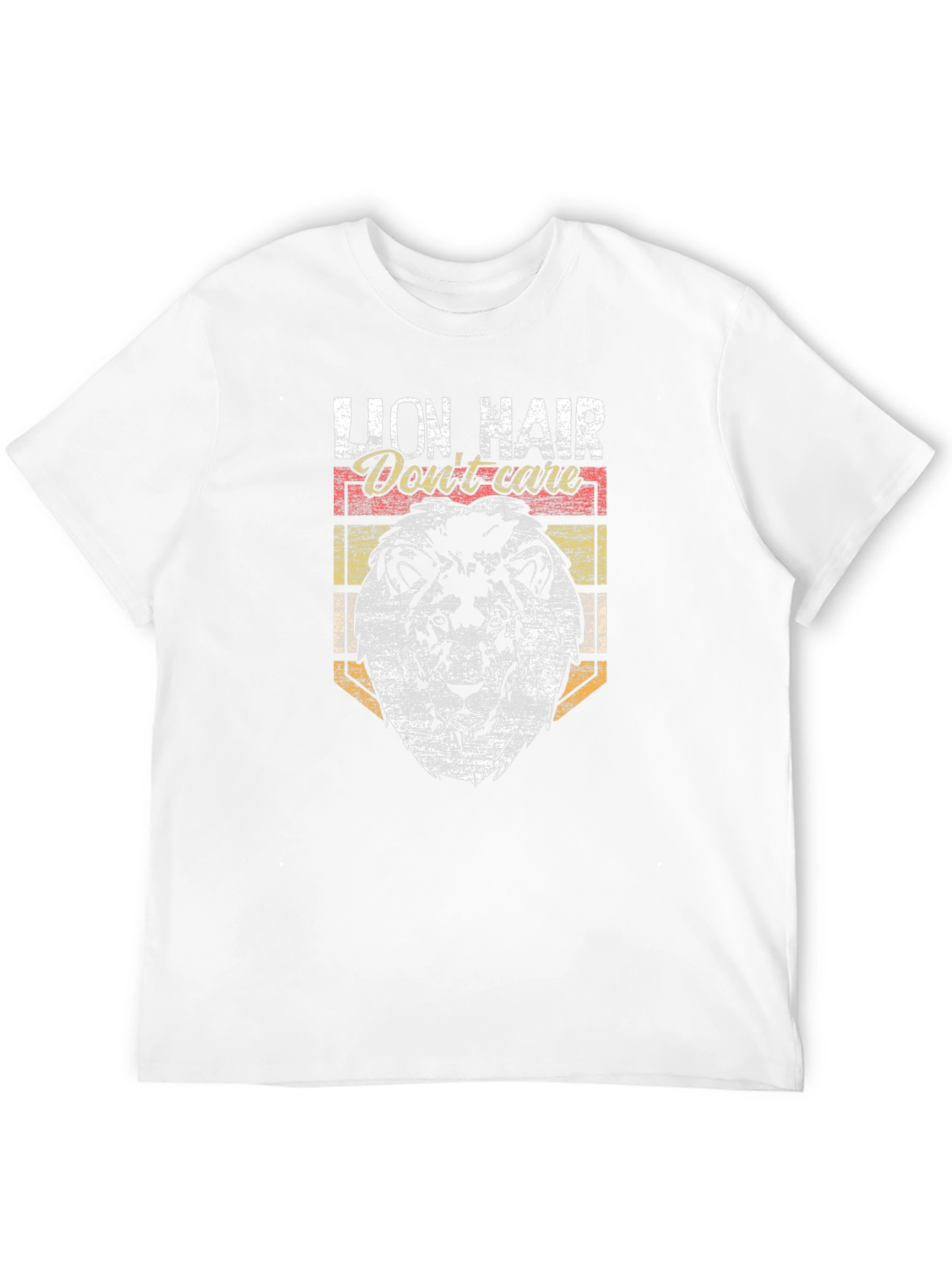 Lion Hair Dont Care Graphic Tee