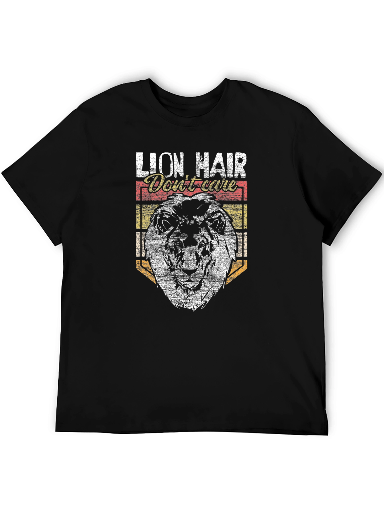 Lion Hair Dont Care Graphic Tee