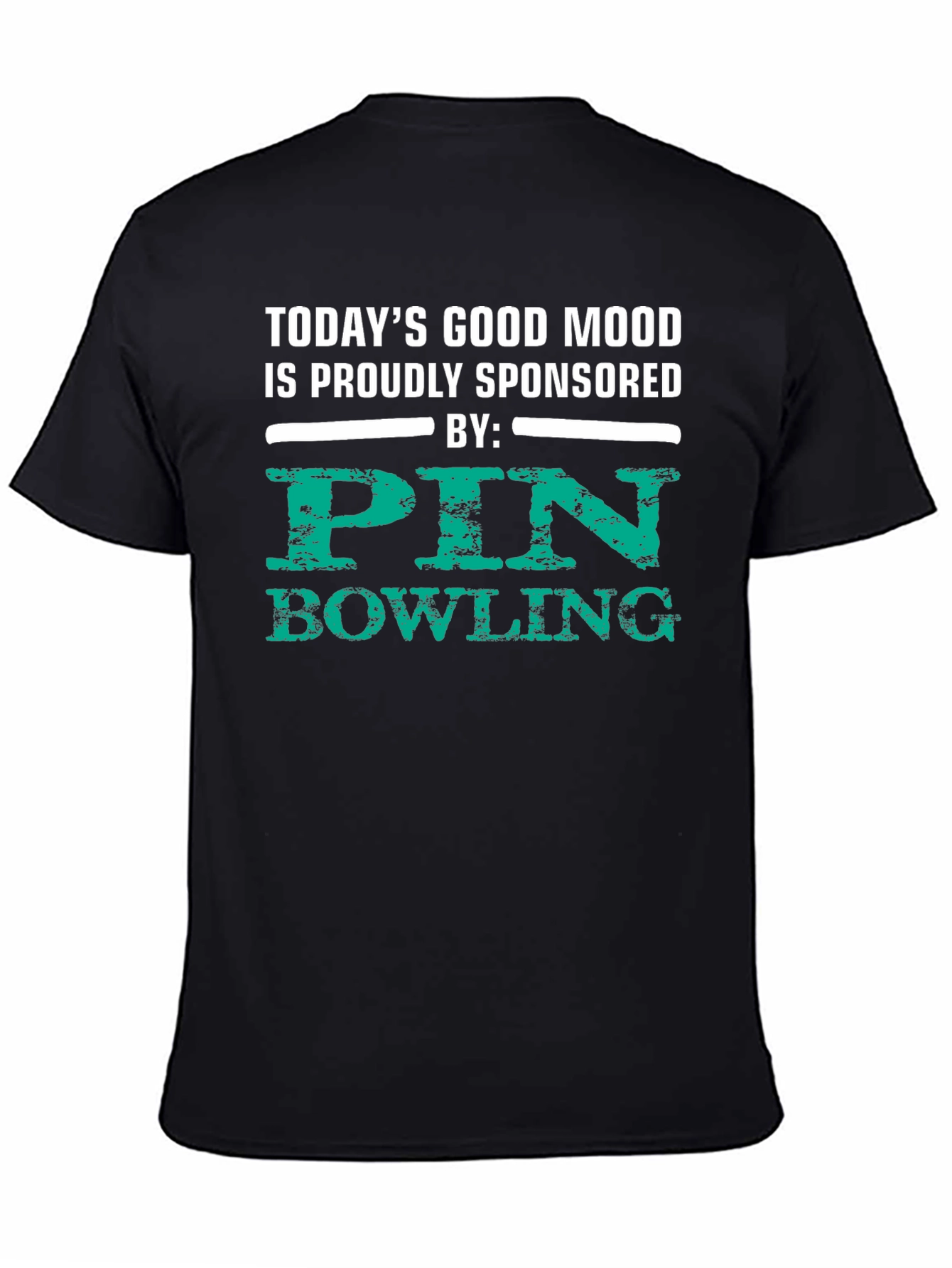 Pin Bowling Sponsored T-Shirt - Good Mood Tee