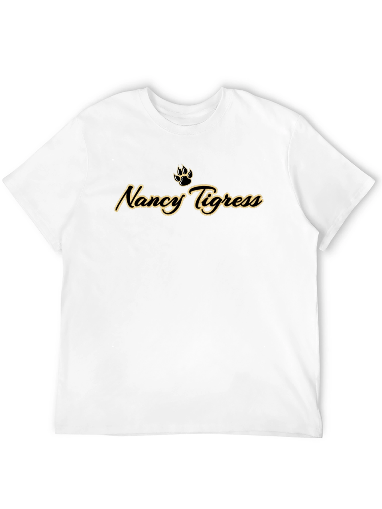 Nancy Tigress Graphic Tee - Black T-Shirt