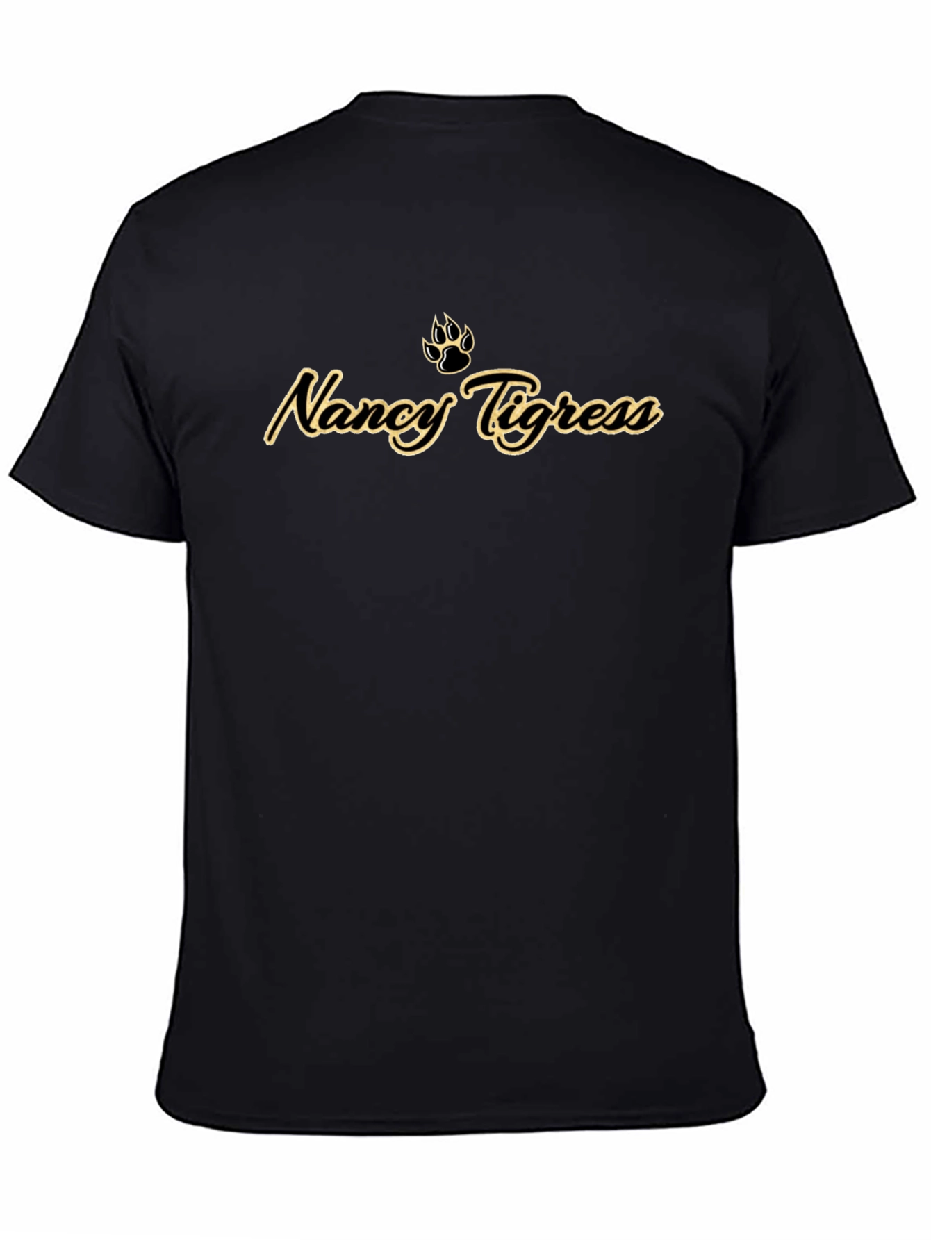 Nancy Tigress Graphic Tee - Black T-Shirt