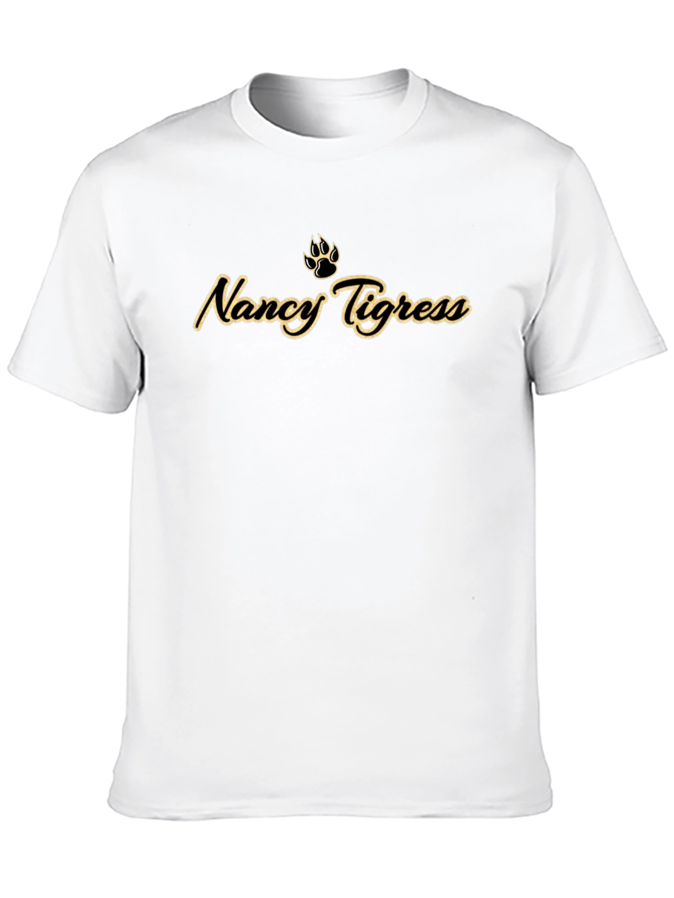 Nancy Tigress Graphic Tee - Black T-Shirt