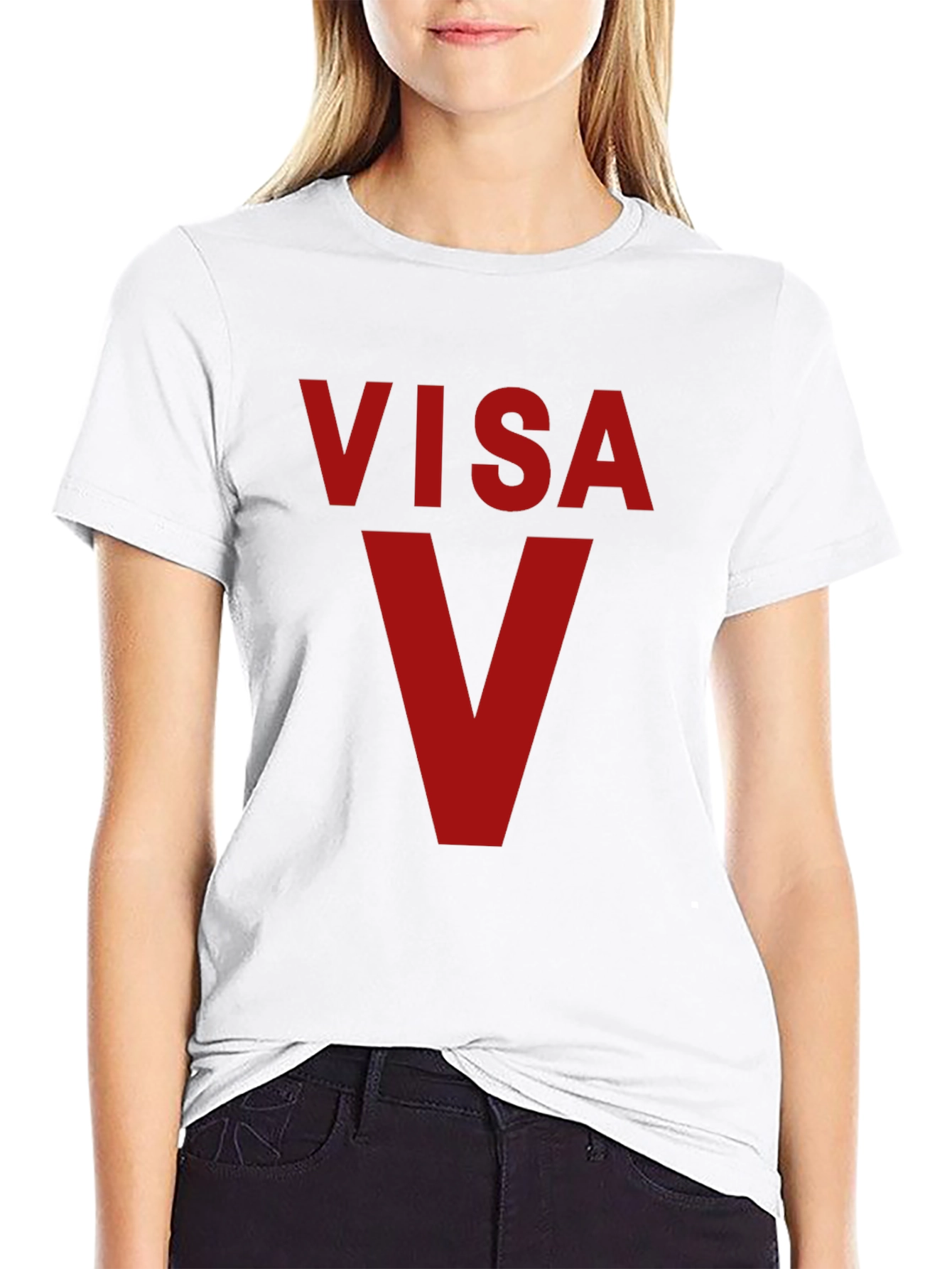 VISA V Graphic T-Shirt - Bold & Stylish