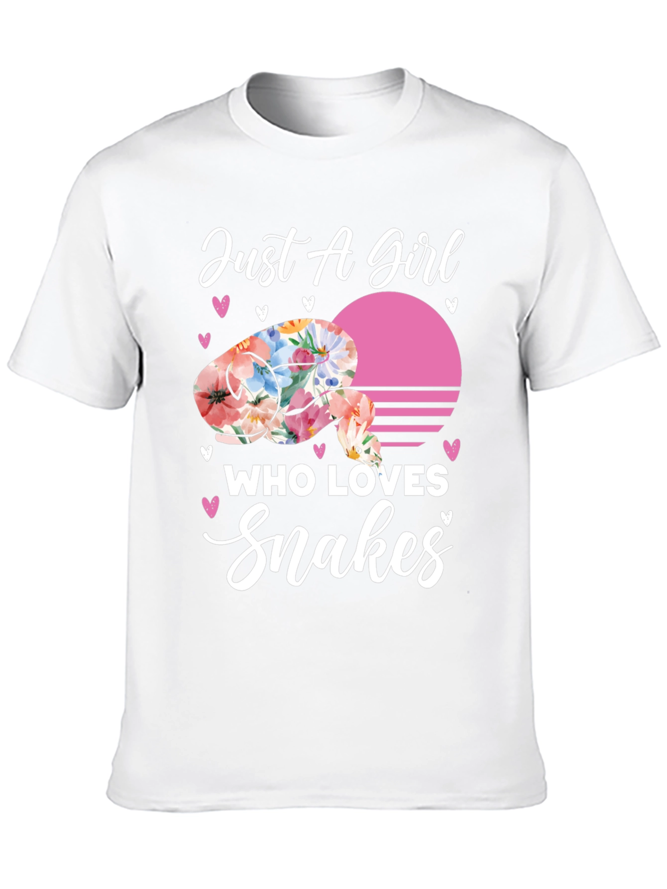 Just a Girl Who Loves Snakes T-Shirt