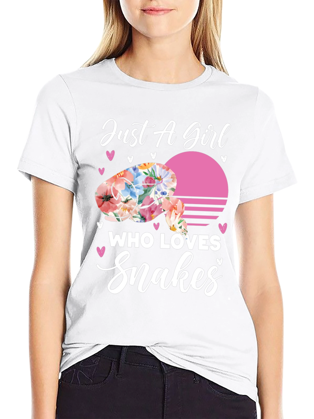 Just a Girl Who Loves Snakes T-Shirt