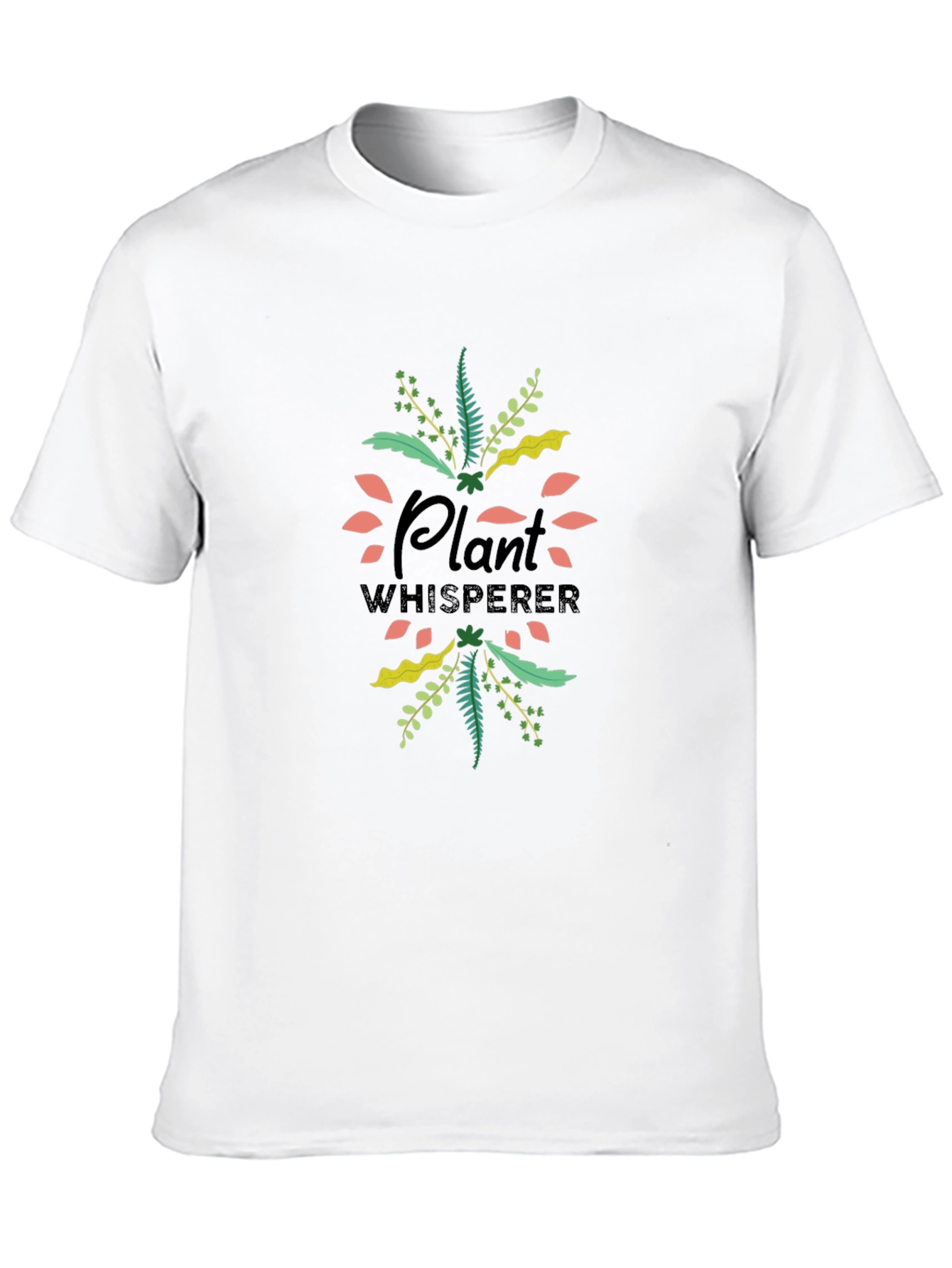 Plant Whisperer Graphic T-Shirt - Black