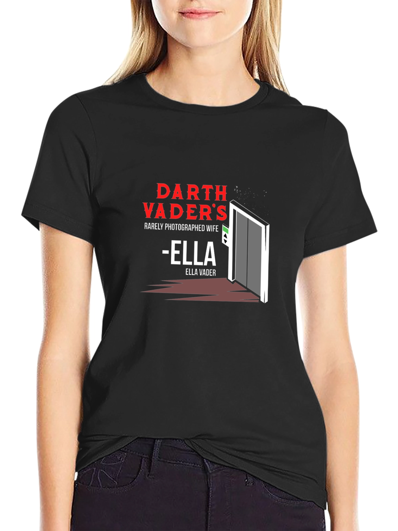 Darth Vaders Ella T-Shirt - Sci-Fi Humor Tee
