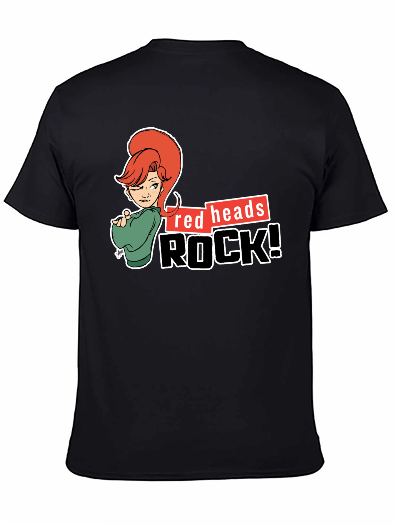 Redheads Rock! Graphic T-Shirt