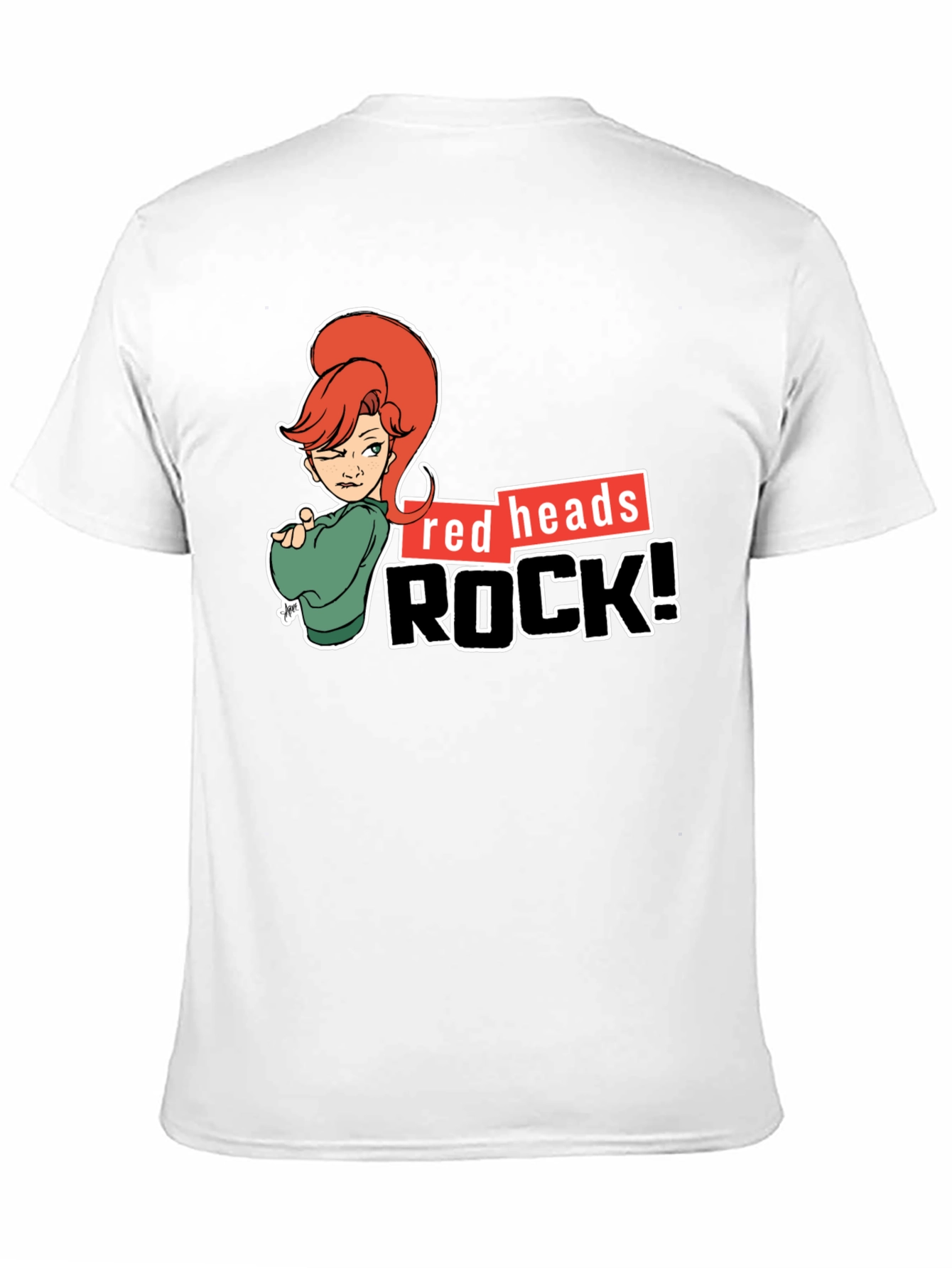 Redheads Rock! Graphic T-Shirt