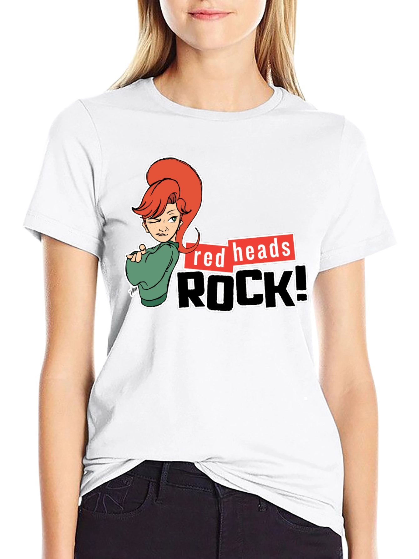 Redheads Rock! Graphic T-Shirt
