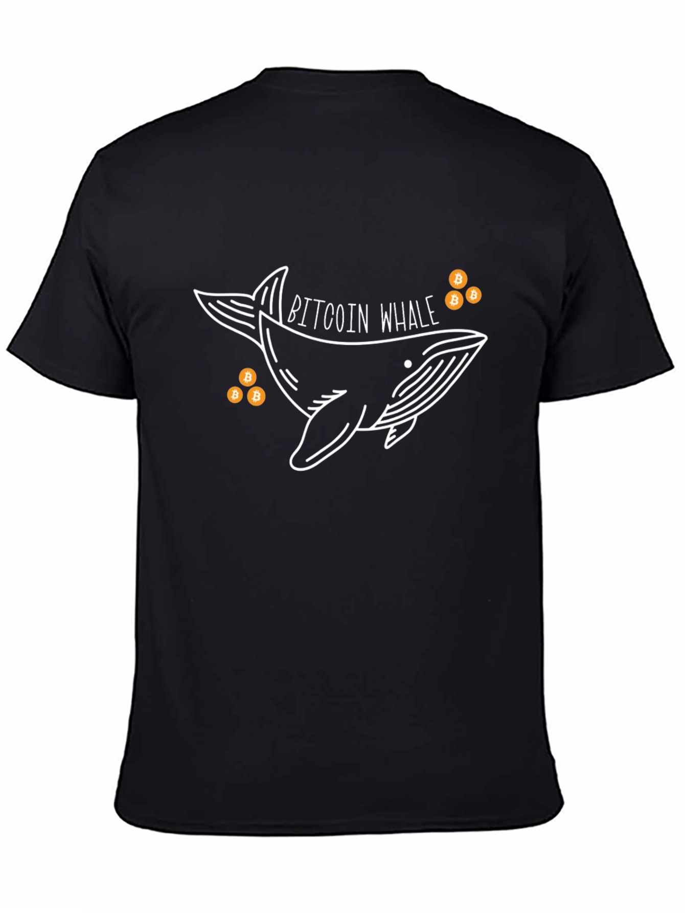 Bitcoin Whale Graphic Tee - Crypto Investor T-Shirt