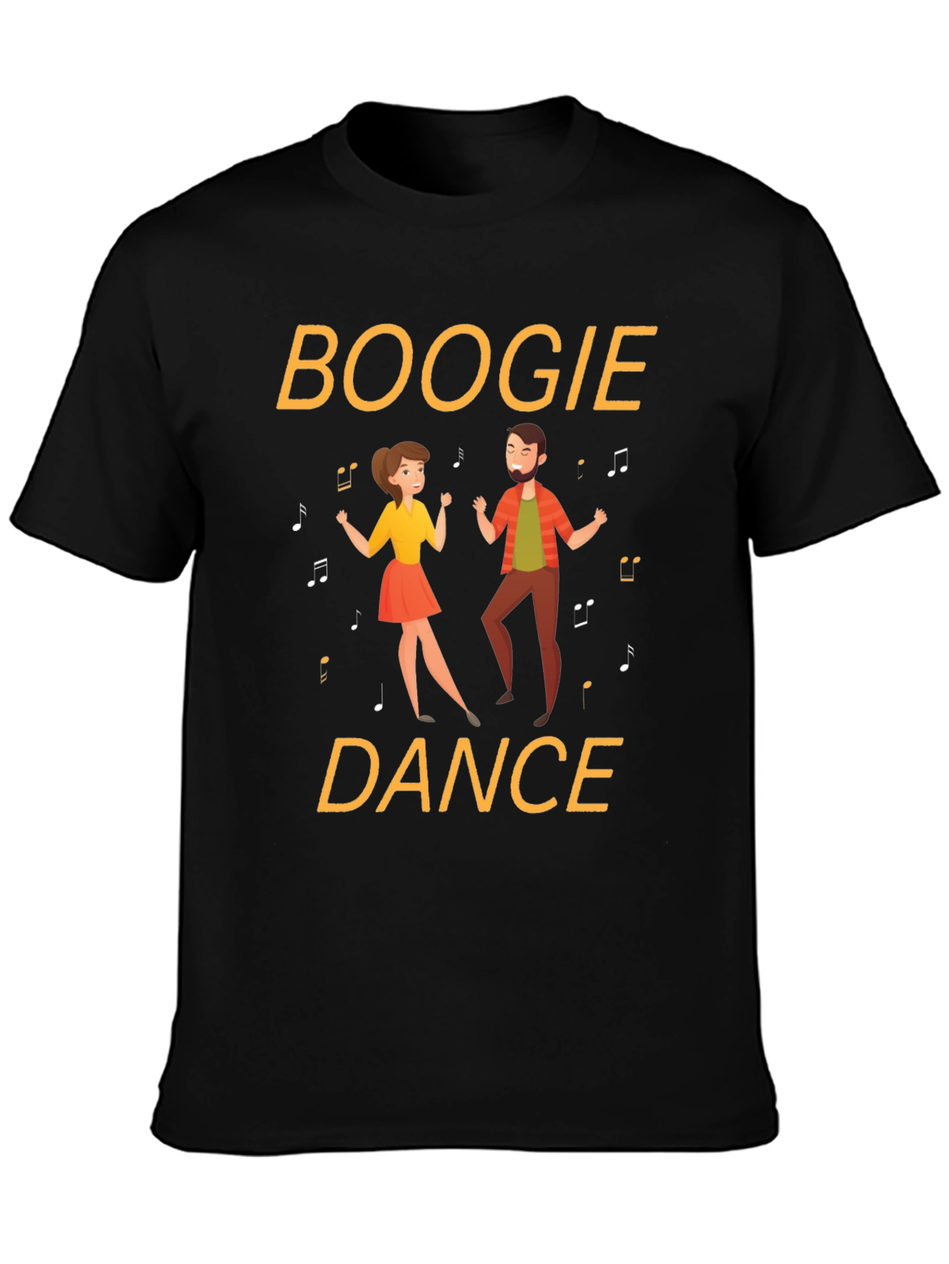 Boogie Dance Graphic Tee - Fun Retro Style
