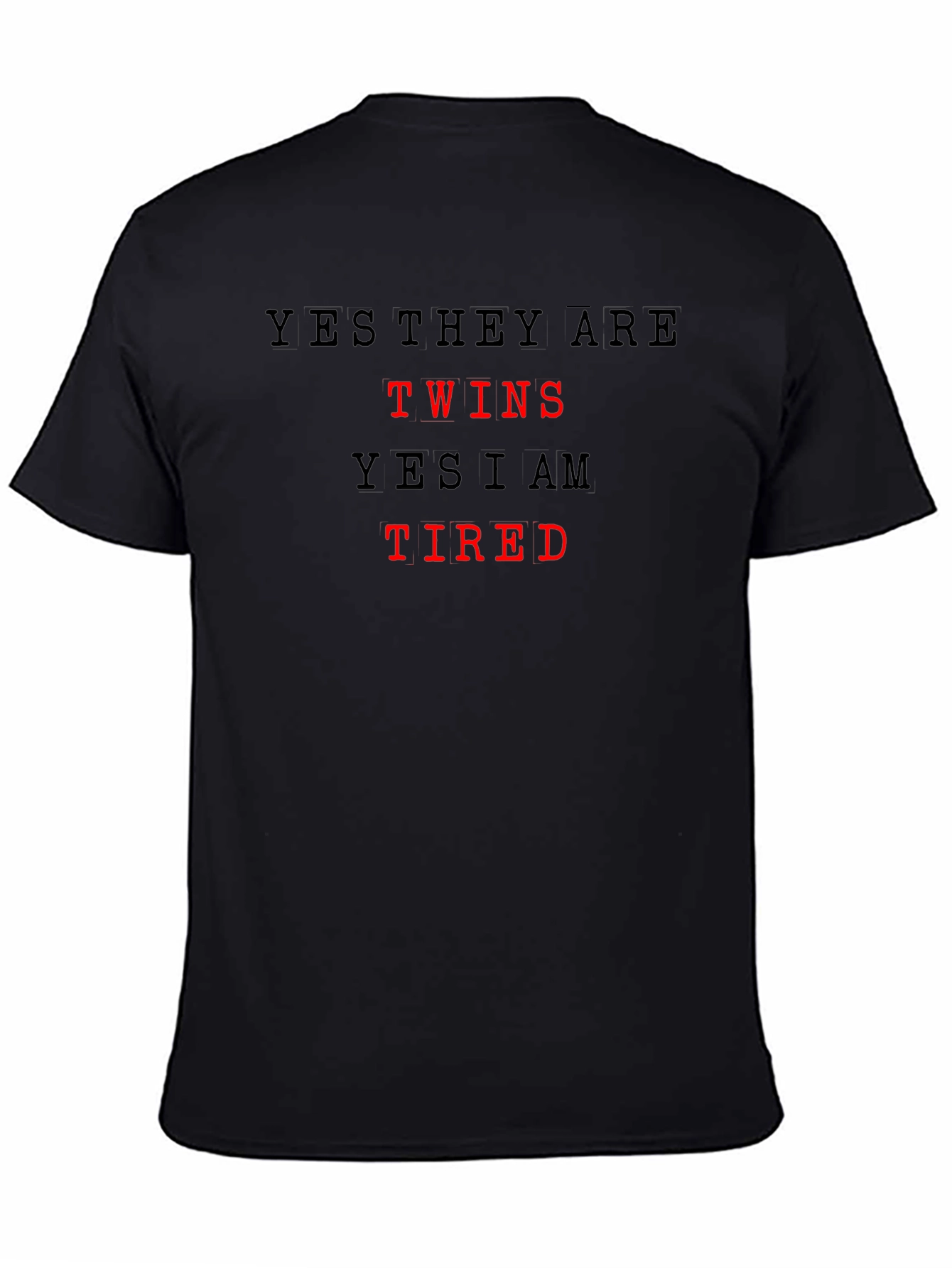 Twins Tired Funny T-Shirt