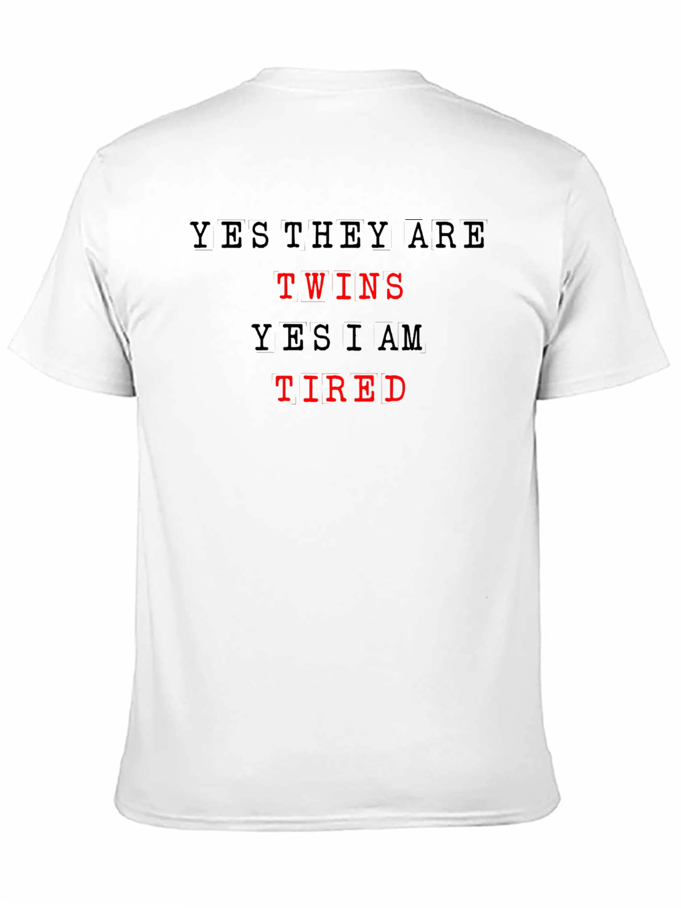 Twins Tired Funny T-Shirt