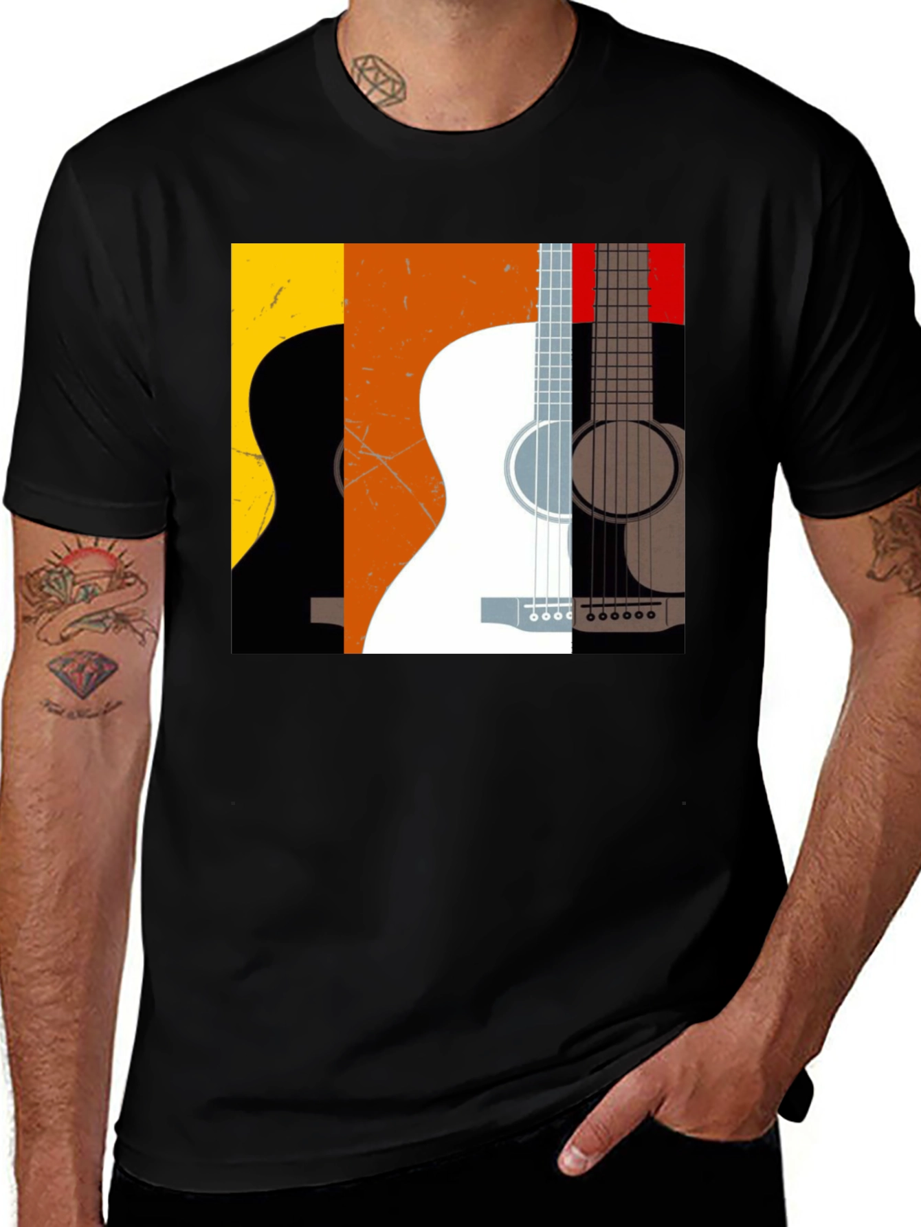Cool Guitar Graphic Tee