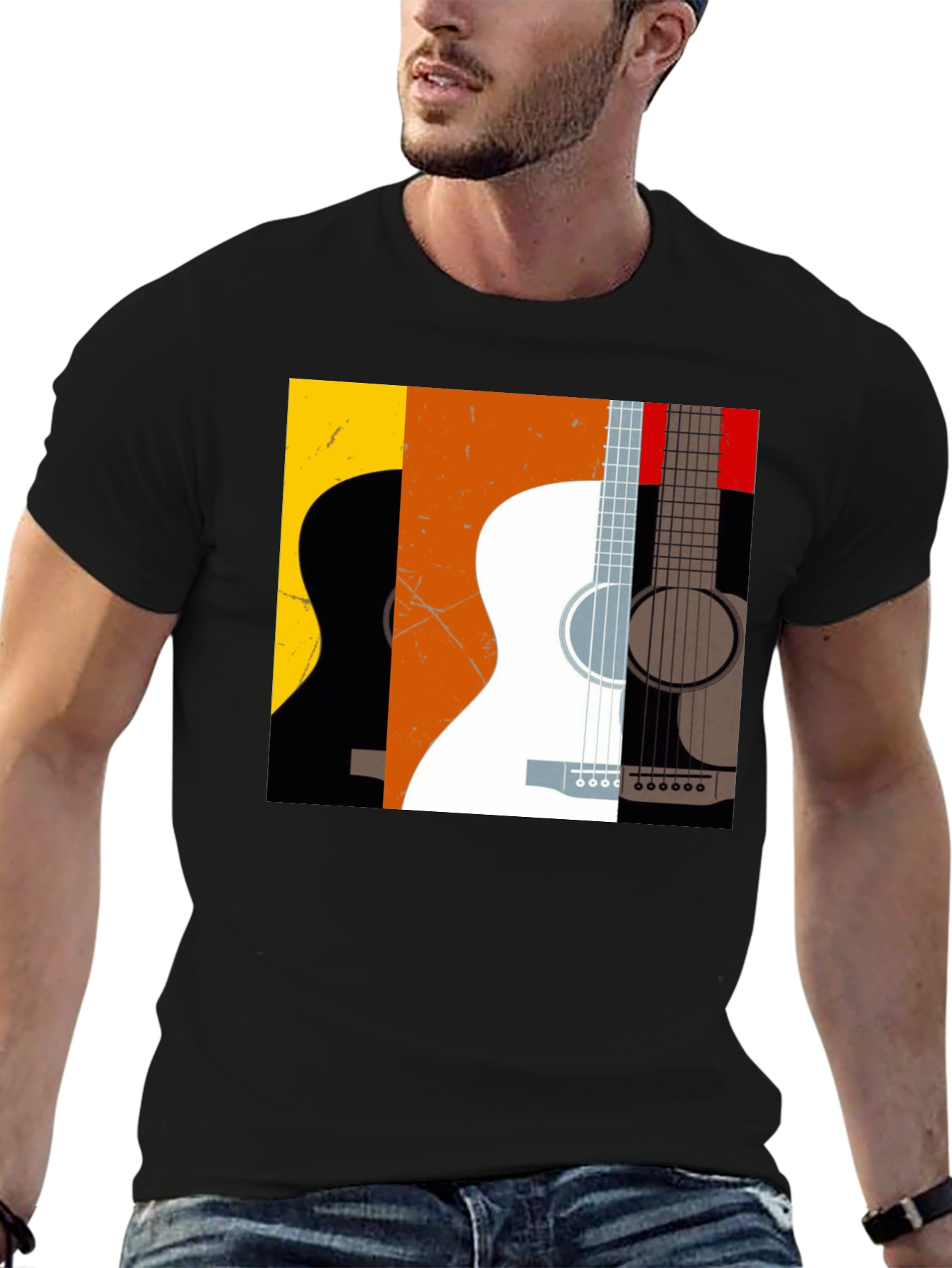 Cool Guitar Graphic Tee