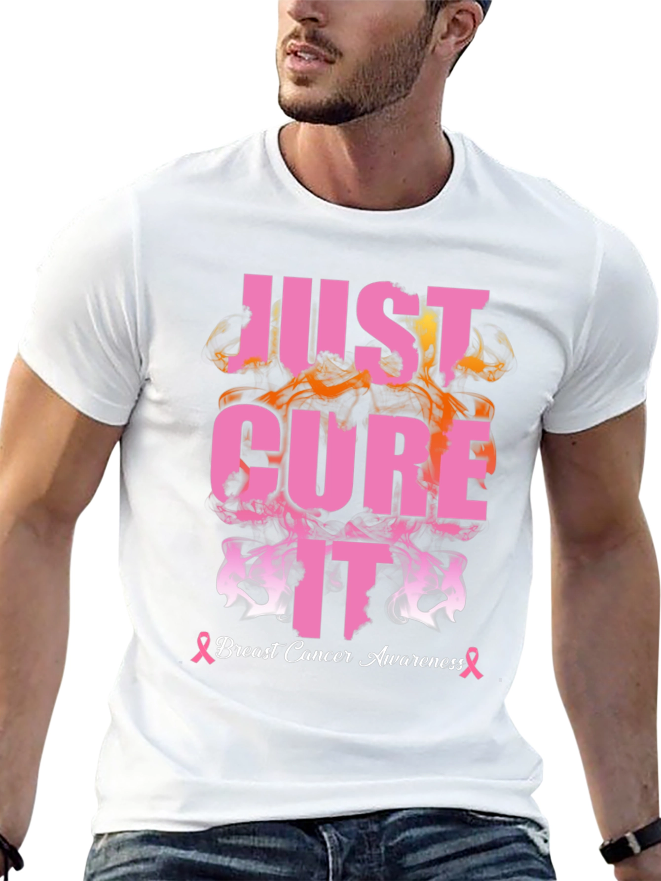 Just Cure It Breast Cancer Awareness T-Shirt