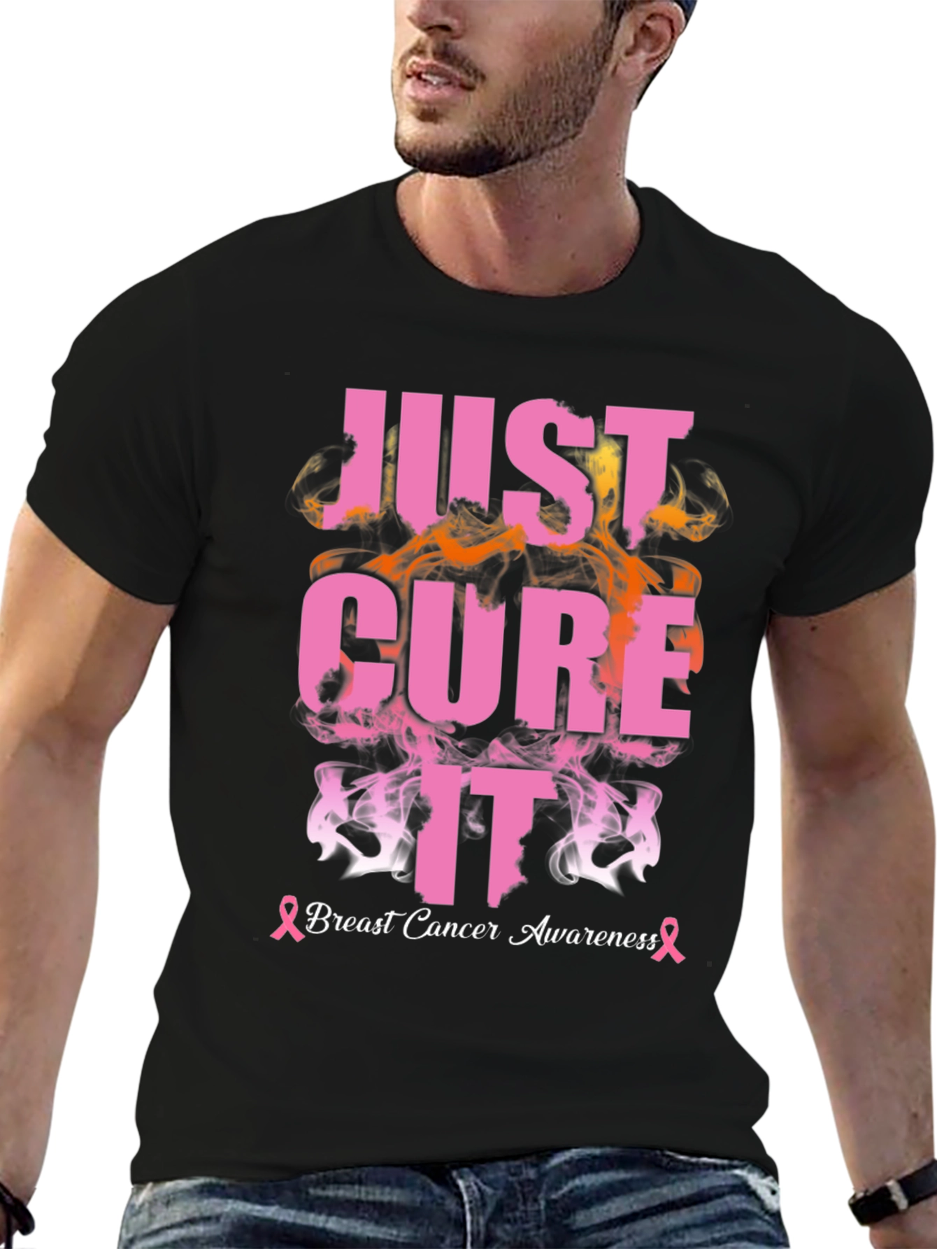 Just Cure It Breast Cancer Awareness T-Shirt
