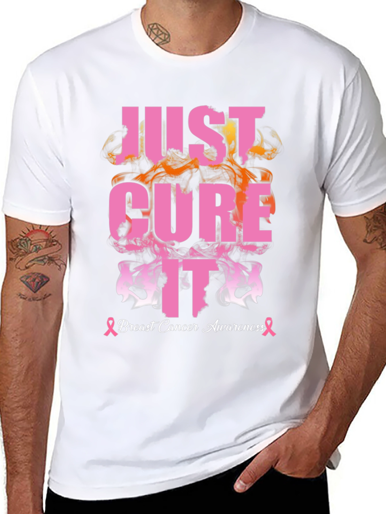 Just Cure It Breast Cancer Awareness T-Shirt
