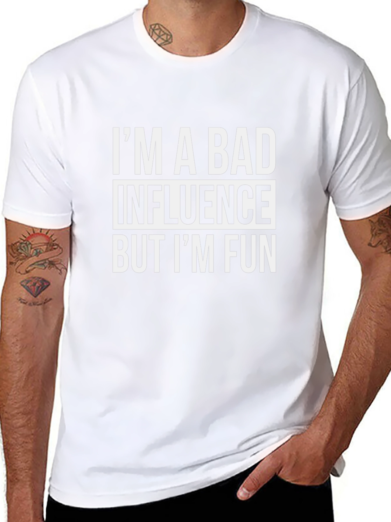 Bad Influence Funny T-Shirt
