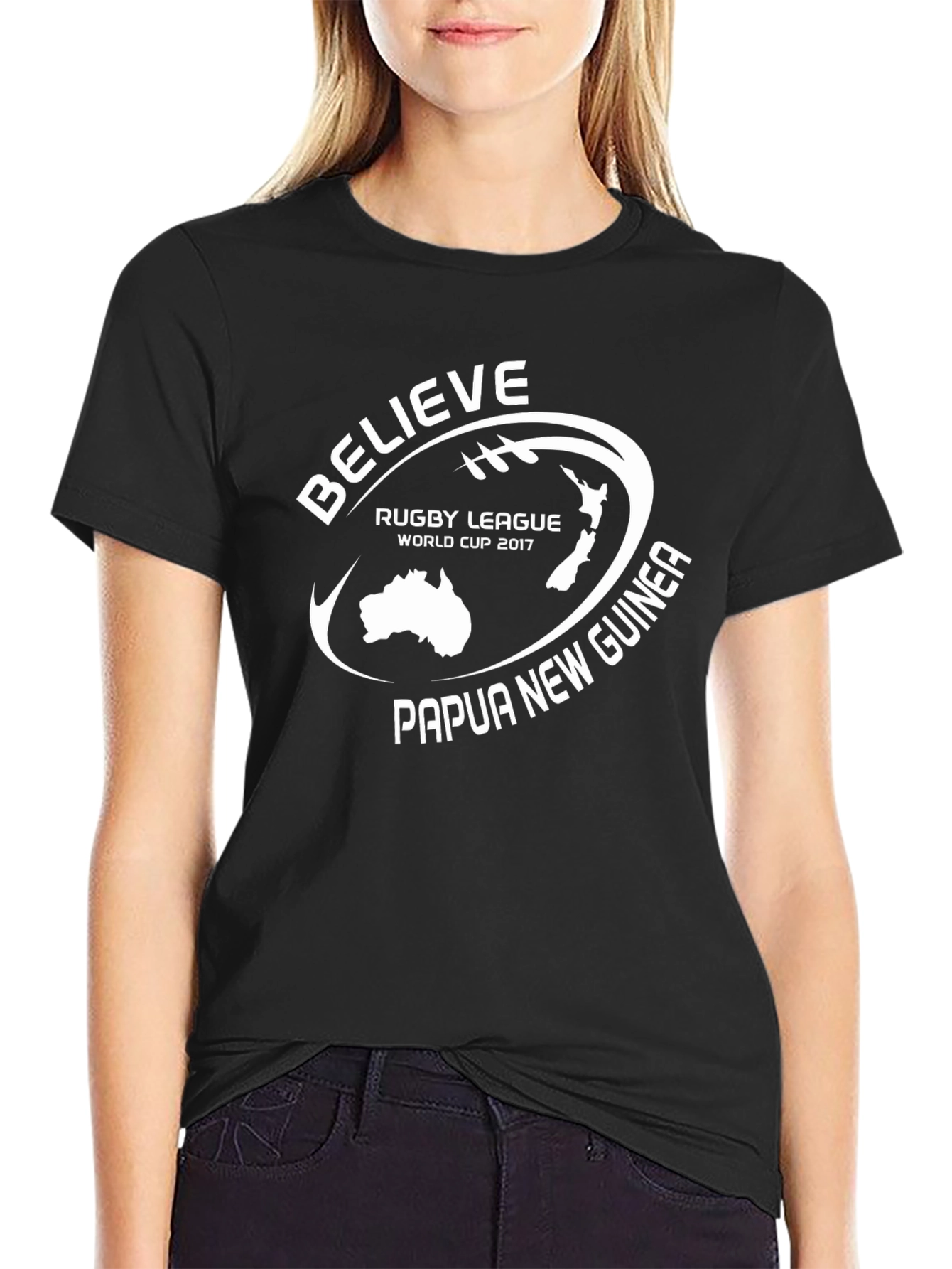 Believe Rugby League World Cup 2017 T-Shirt