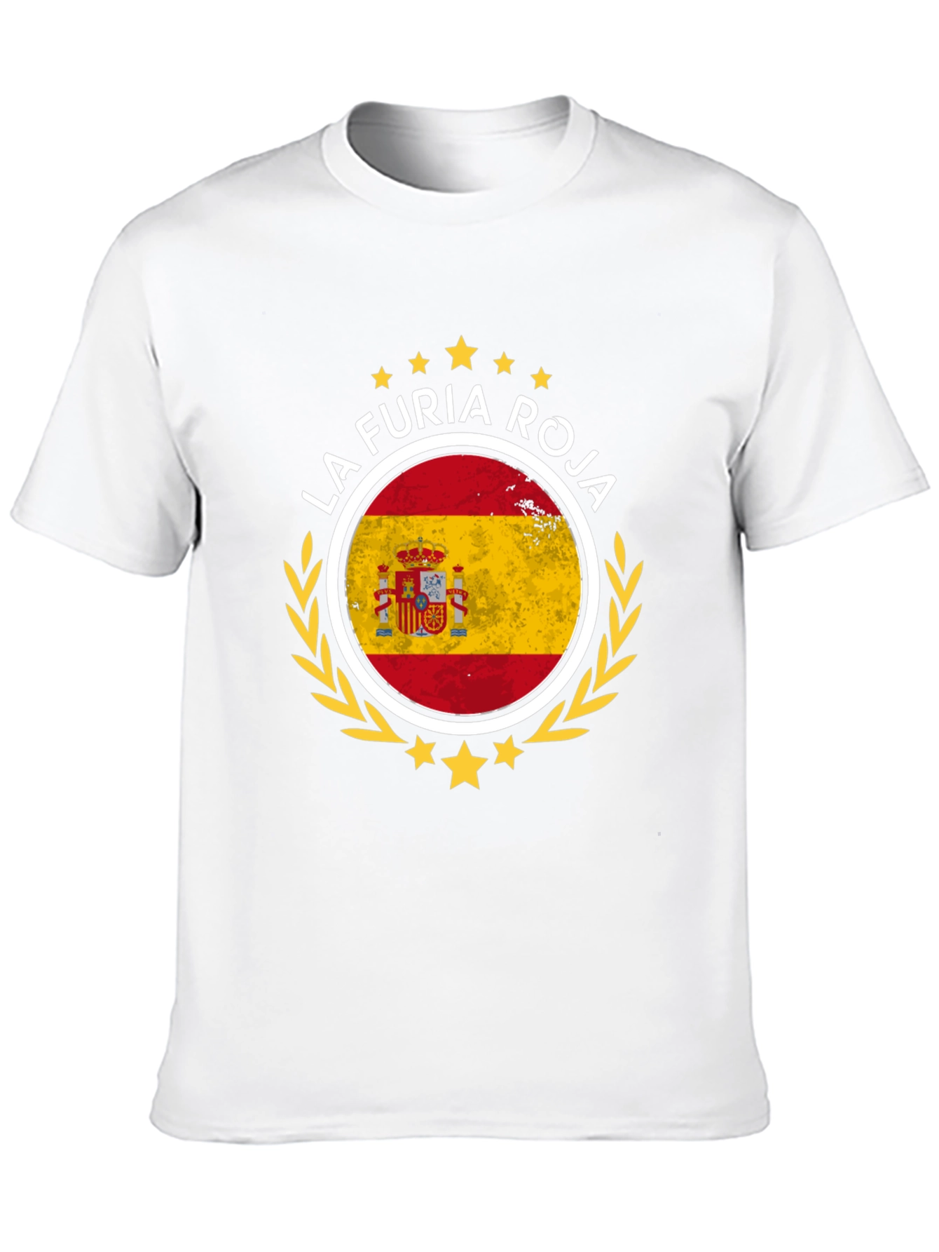 La Furia Roja Spain Flag Graphic T-Shirt