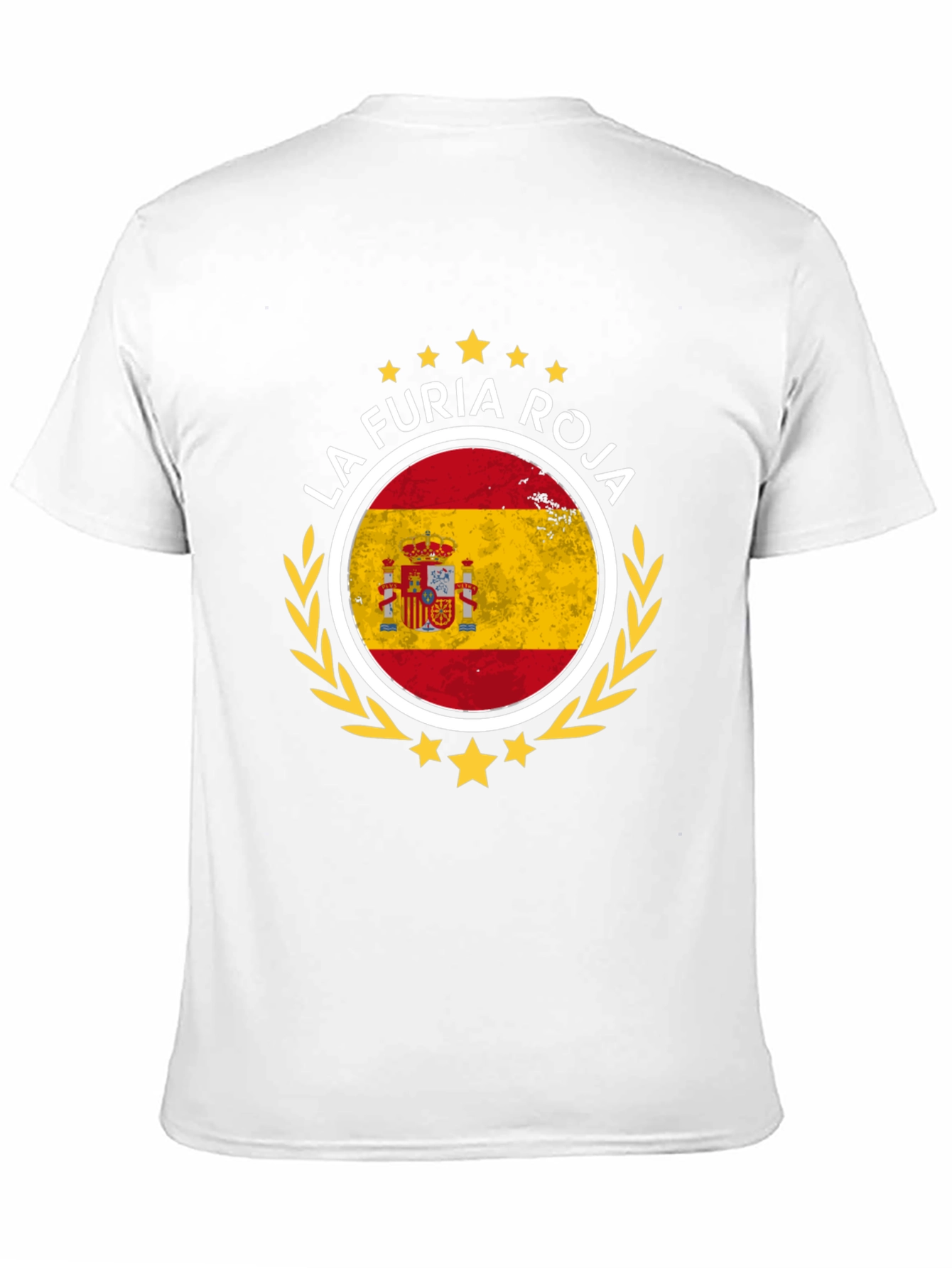 La Furia Roja Spain Flag Graphic T-Shirt