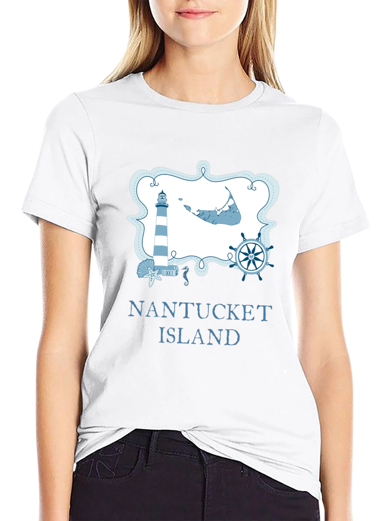 Nantucket Island Graphic Tee