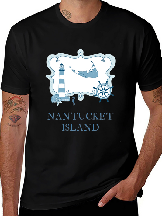 Nantucket Island Graphic Tee