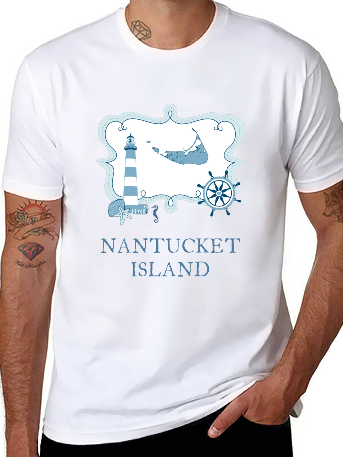 Nantucket Island Graphic Tee