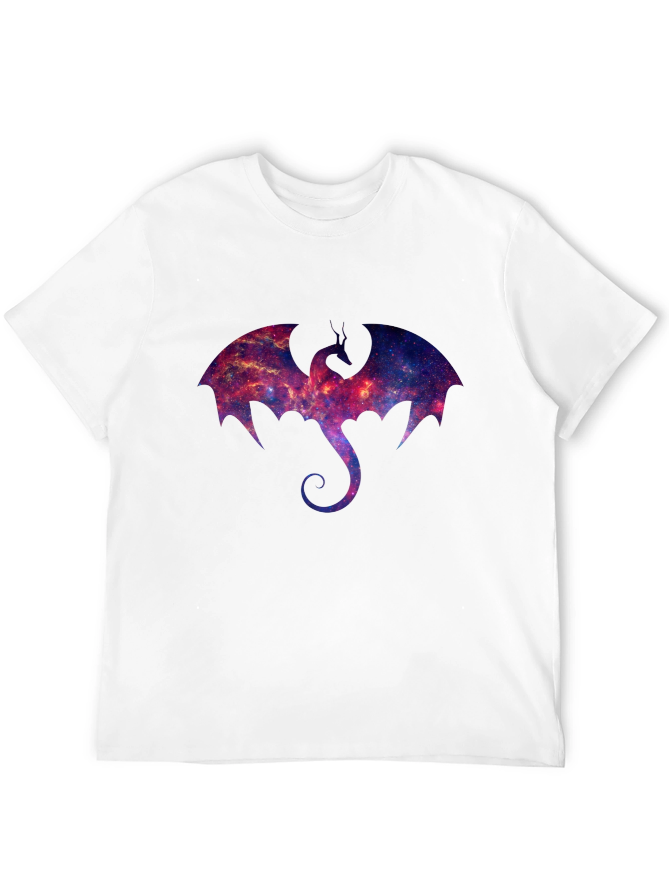 Galaxy Dragon Graphic T-Shirt