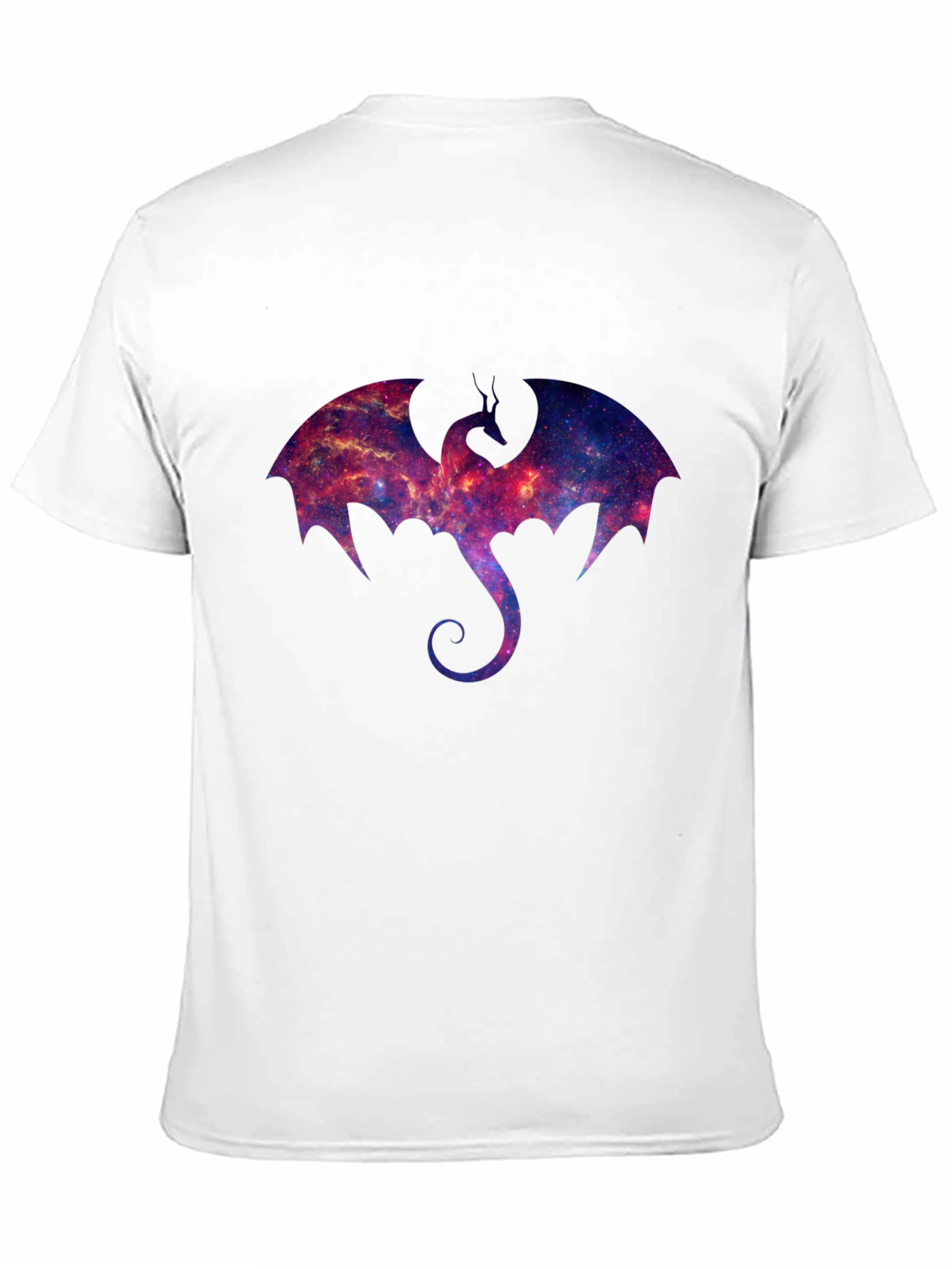 Galaxy Dragon Graphic T-Shirt