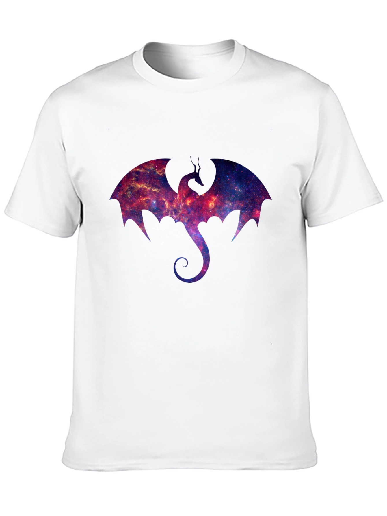 Galaxy Dragon Graphic T-Shirt