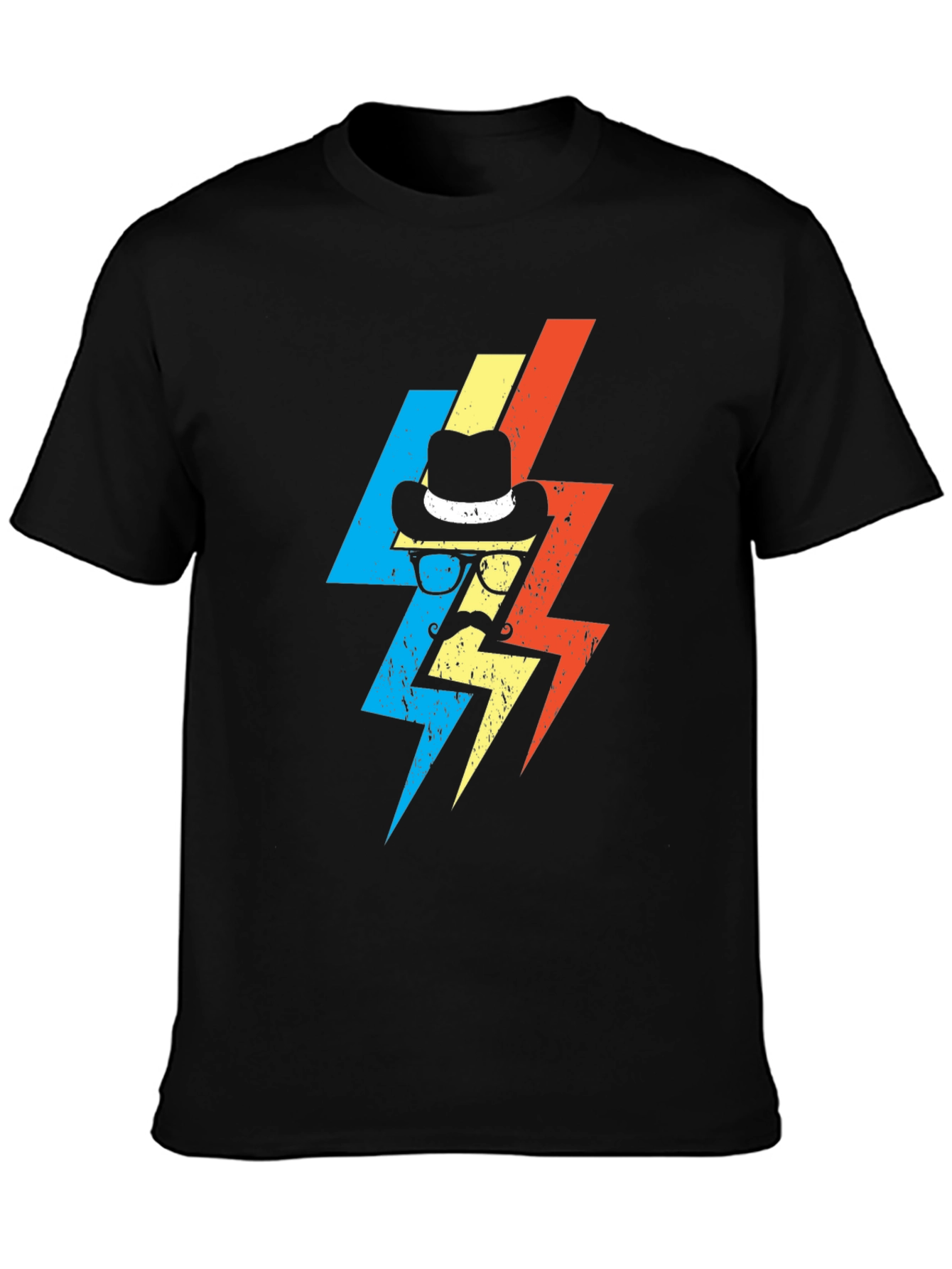 Retro Lightning Bolt T-Shirt - Cool & Stylish Design
