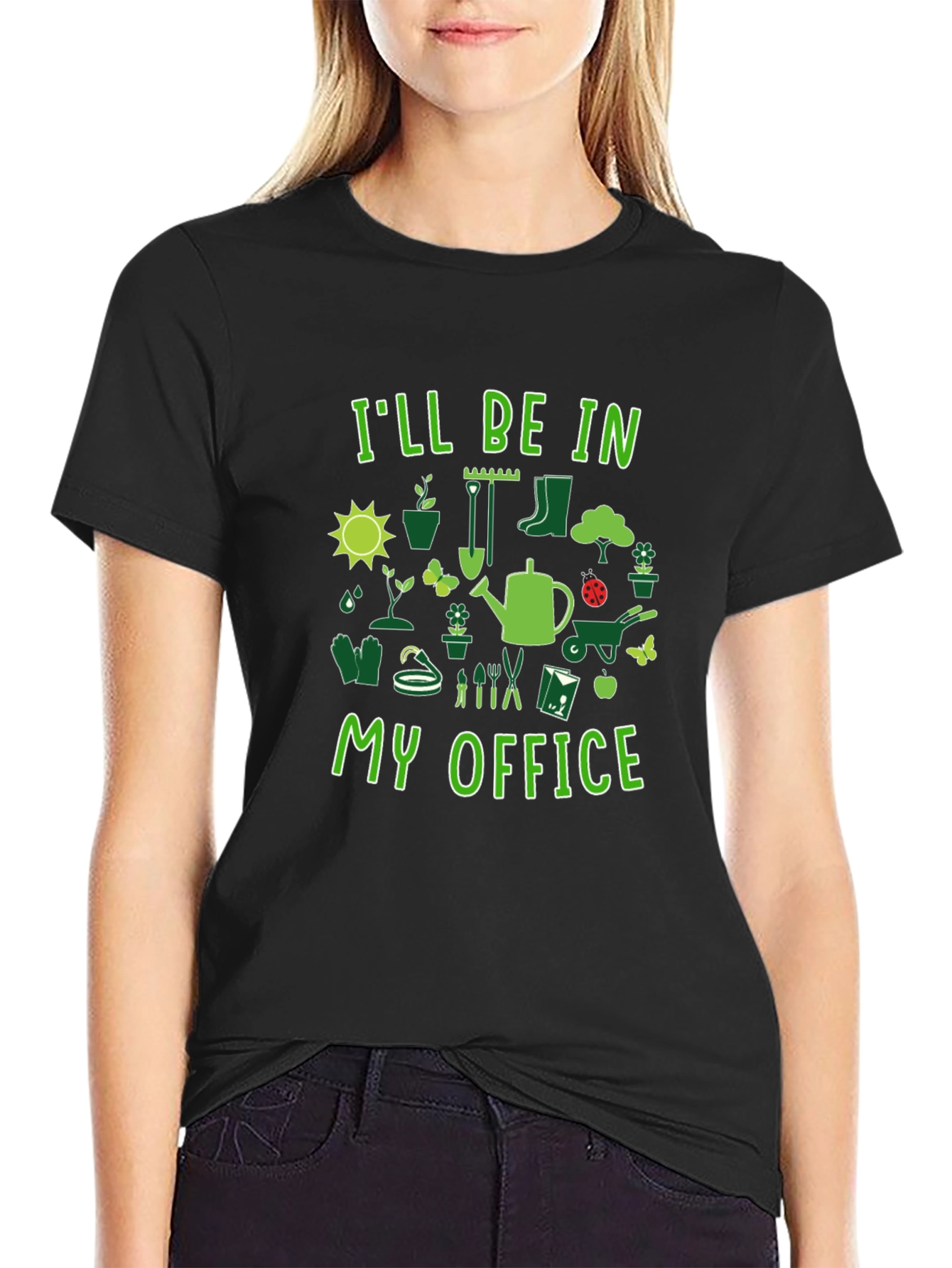 Gardening Office T-Shirt - Nature Lover Tee